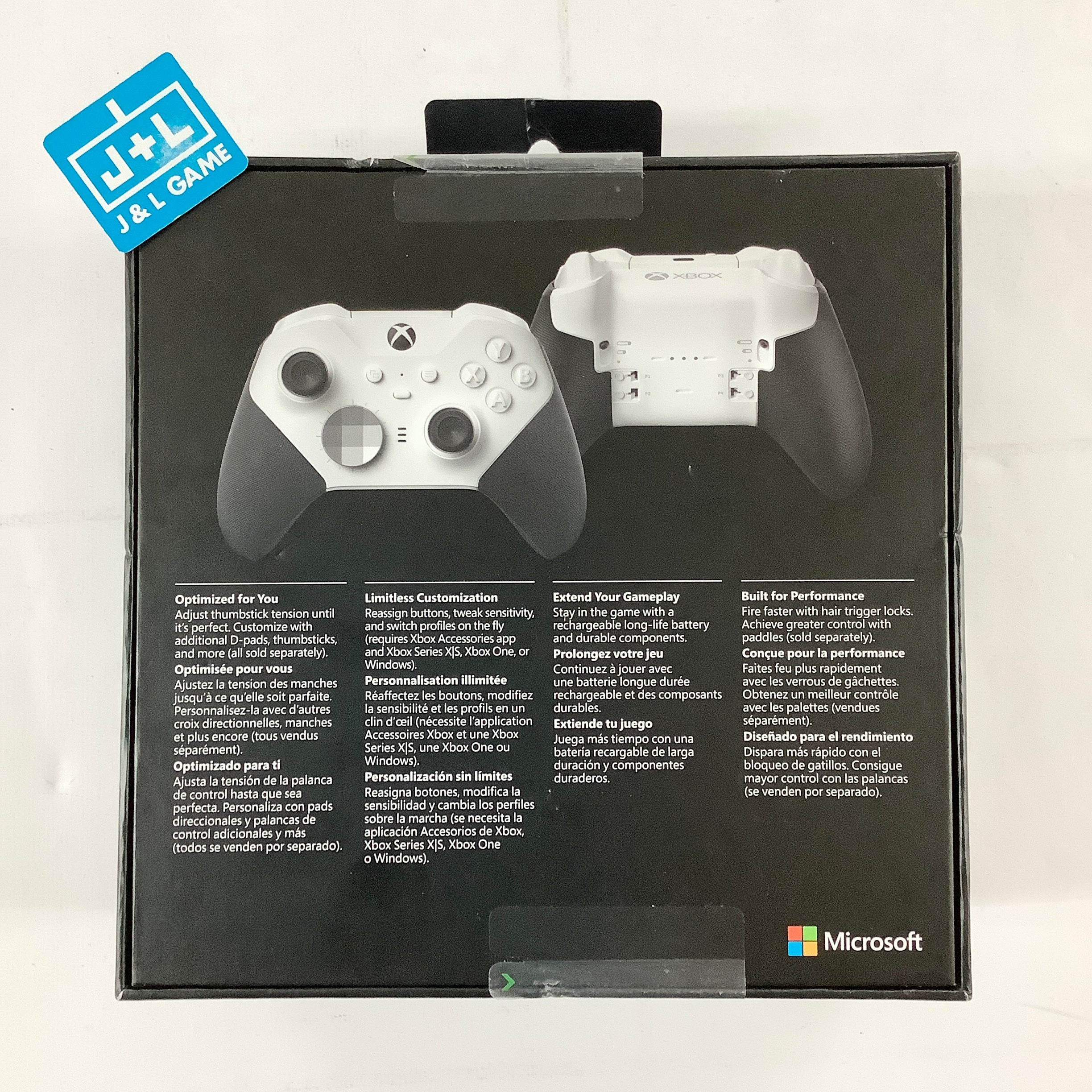 Xbox Elite Wireless Controller Series 2 Core (White) - (XB1) Xbox One ...