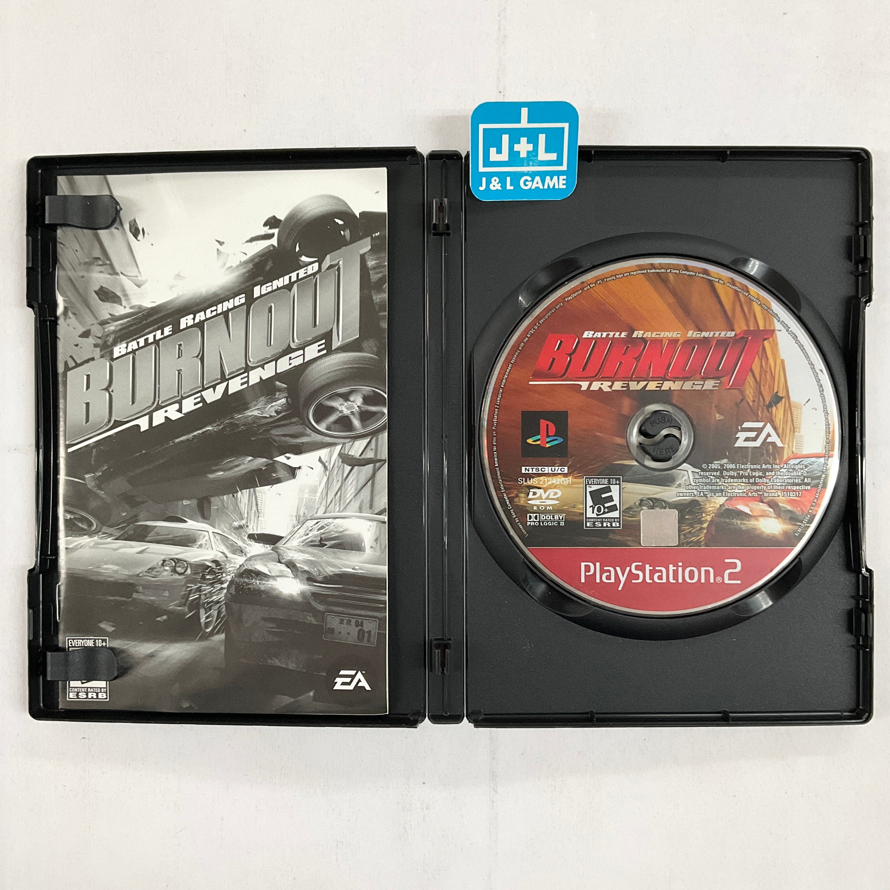Burnout Revenge (Greatest Hits) - (PS2) PlayStation 2 [Pre-Owned] Video Games Electronic Arts   