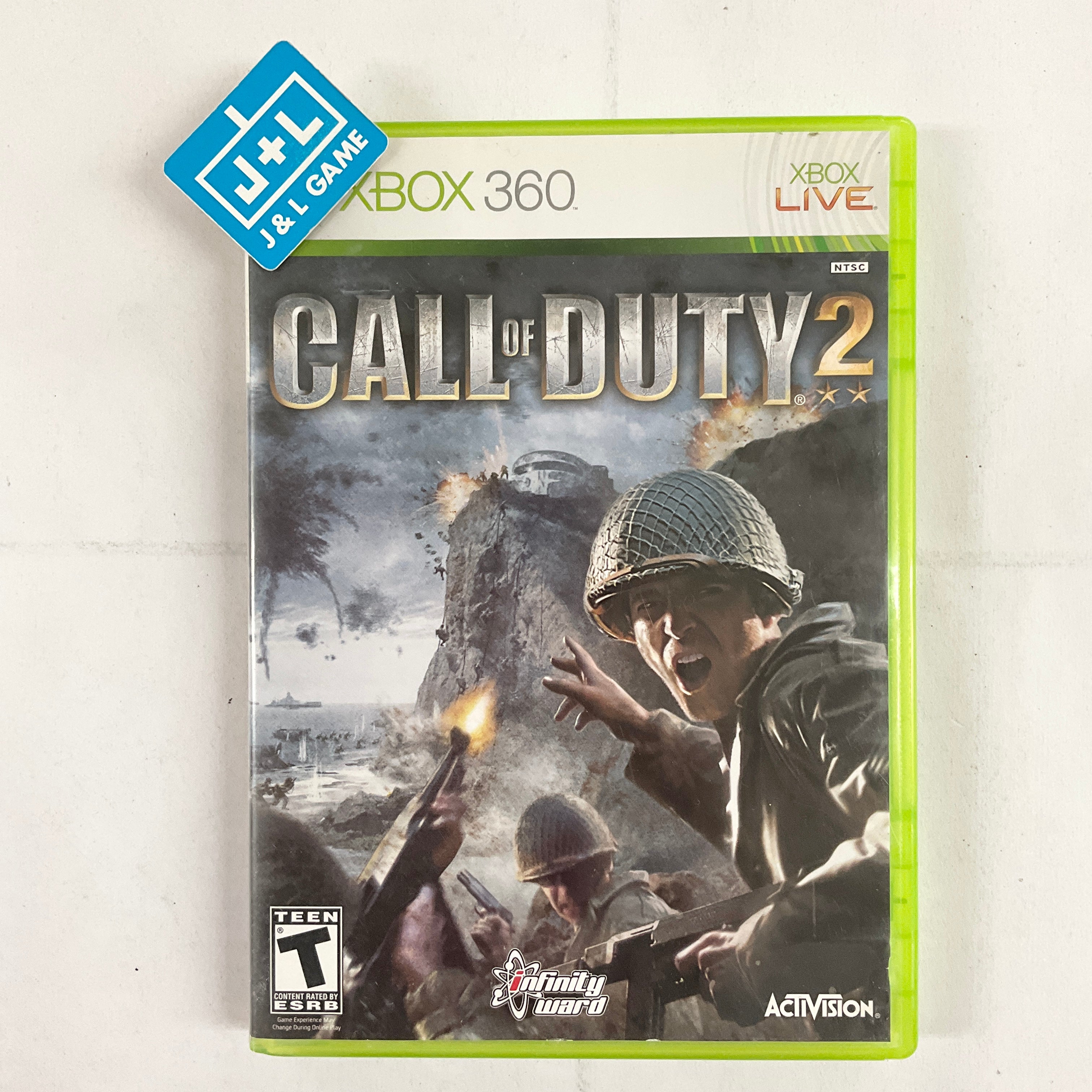 Call of Duty 2 - Xbox 360 [Pre-Owned] Video Games Activision   