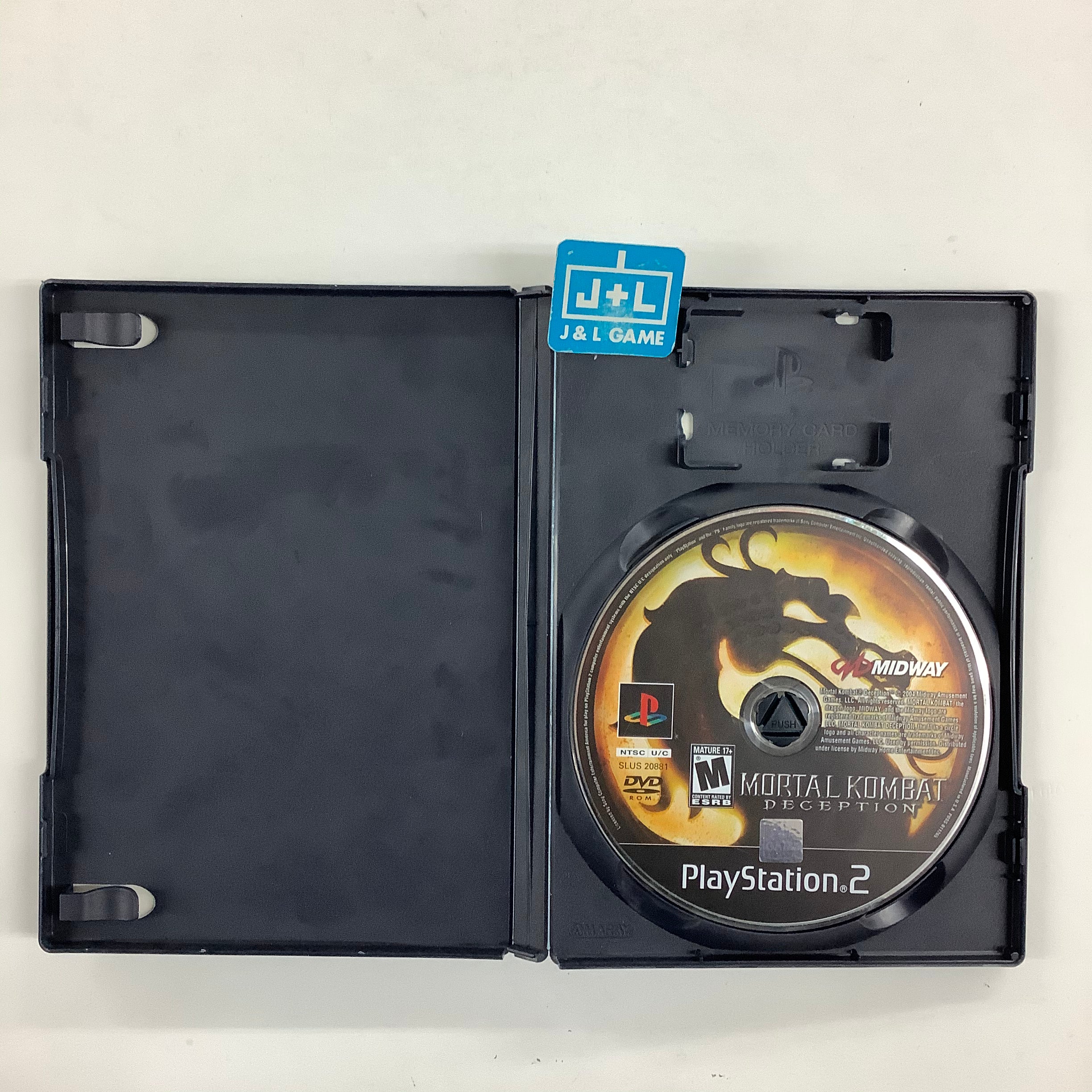 Mortal Kombat: Deception - (PS2) PlayStation 2 [Pre-Owned] Video Games Midway   