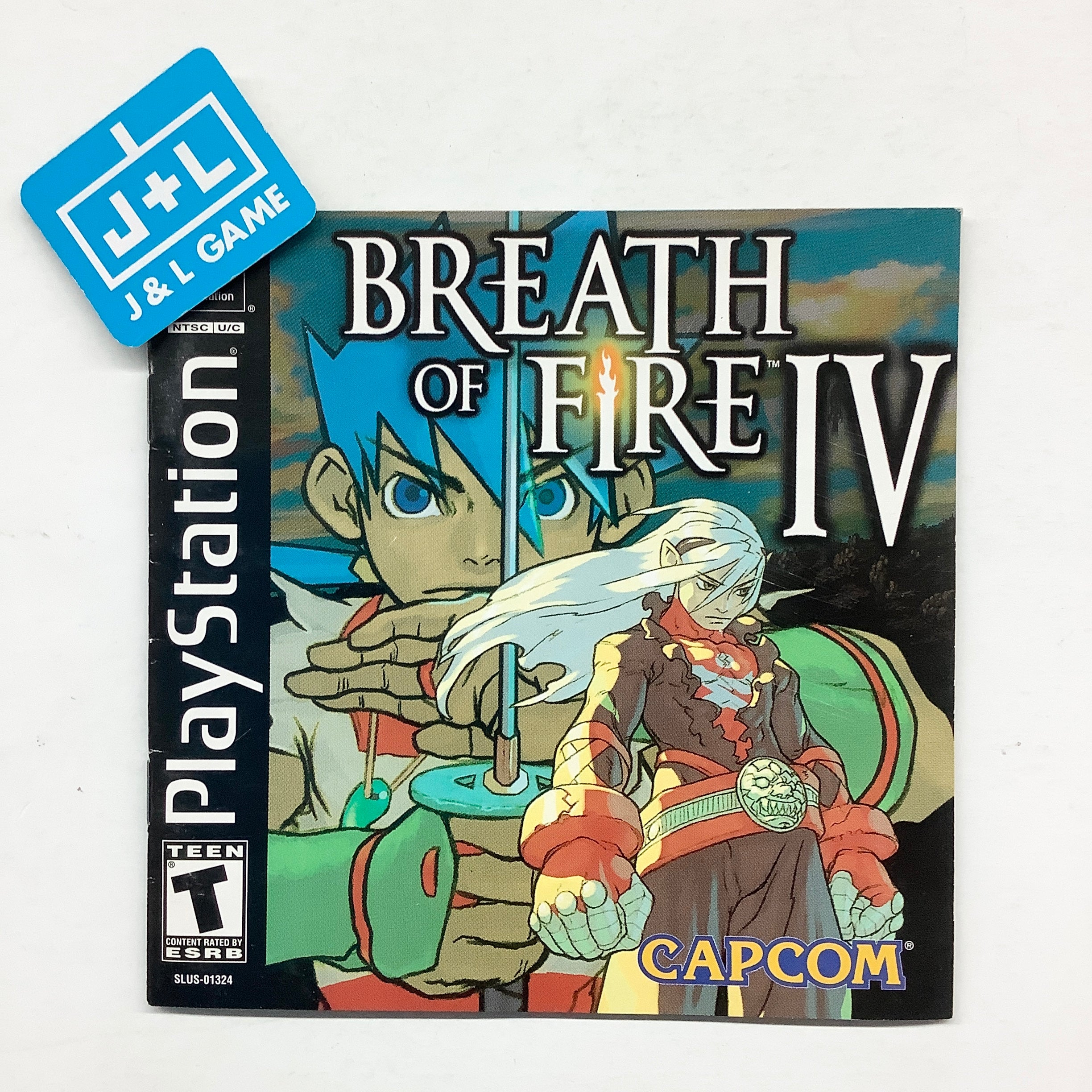 Breath of Fire IV - (PS1) PlayStation 1 [Pre-Owned] Video Games Capcom   