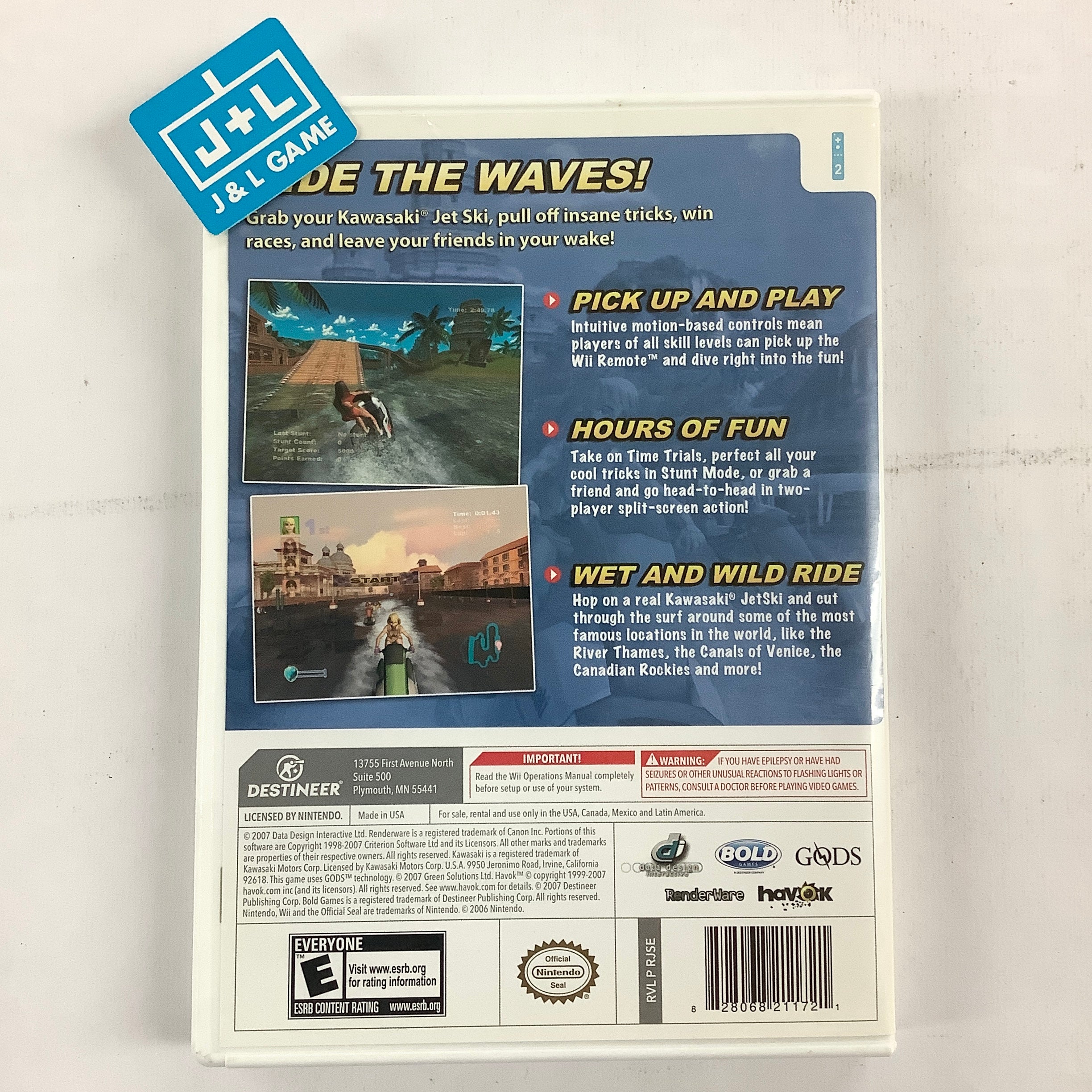 Kawasaki Jet Ski - Nintendo Wii [Pre-Owned] Video Games Bold Games   