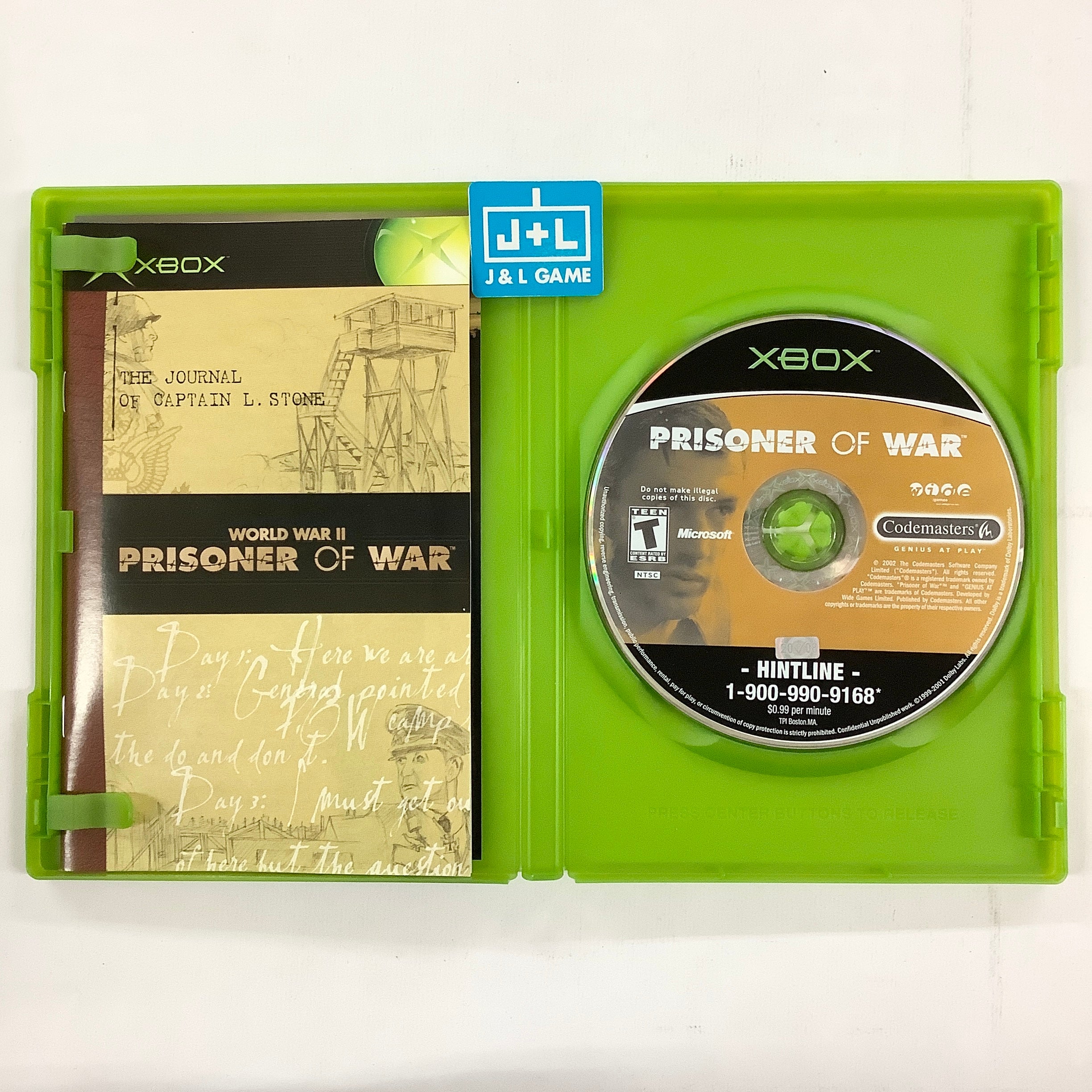Prisoner of War - (XB) Xbox [Pre-Owned] Video Games Codemasters   