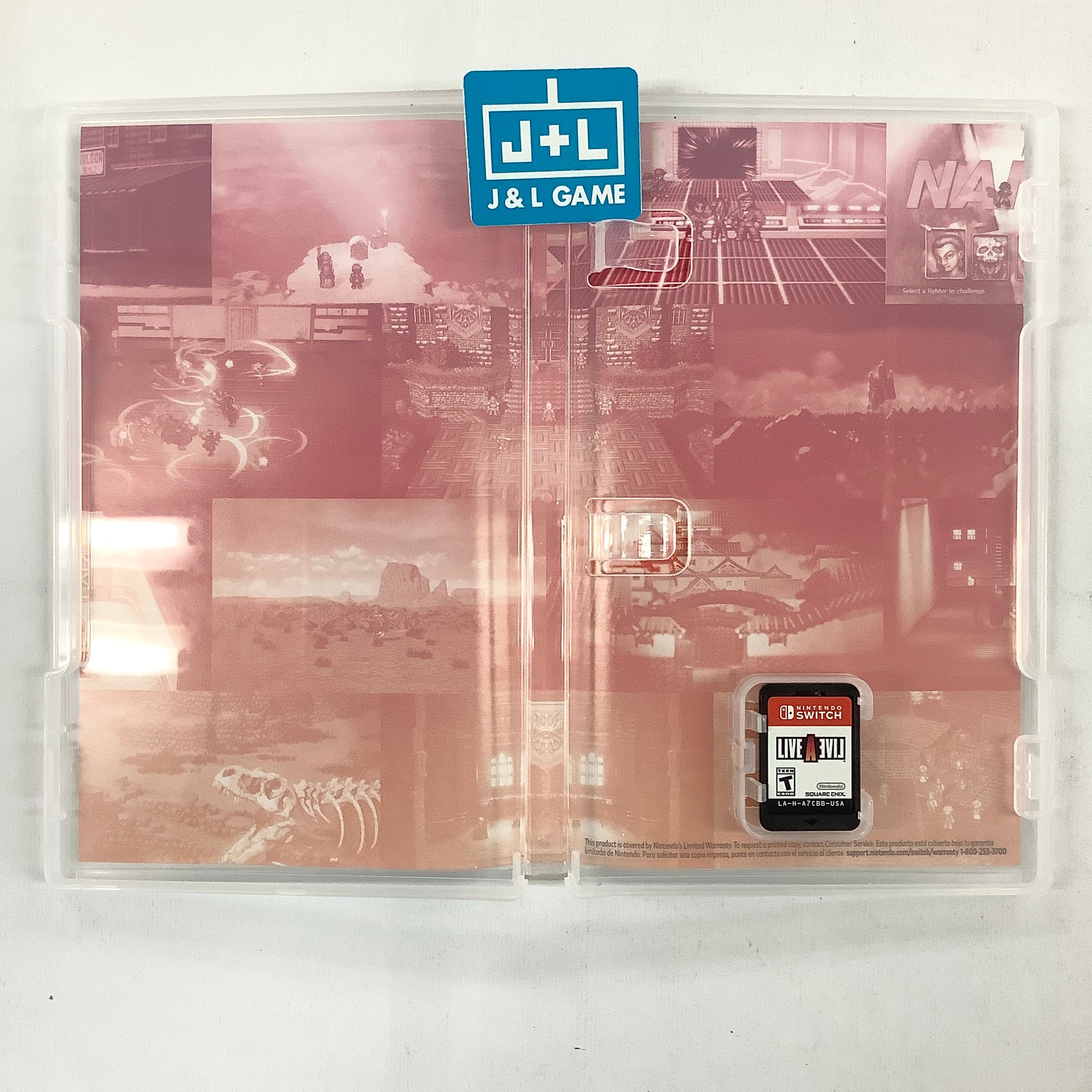 LIVE A LIVE - (NSW) Nintendo Switch [Pre-Owned] Video Games Square Enix   