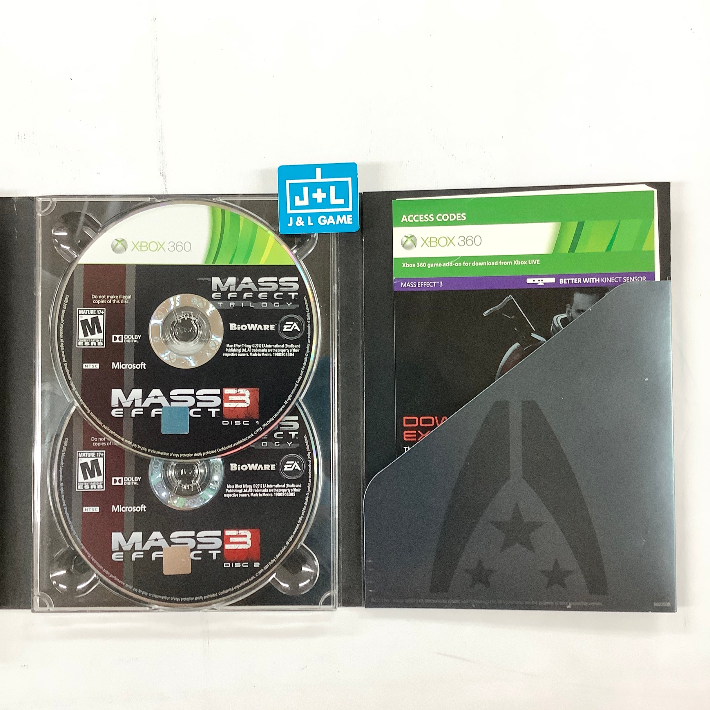 Mass Effect Trilogy - Xbox 360 [Pre-Owned] Video Games Electronic Arts   
