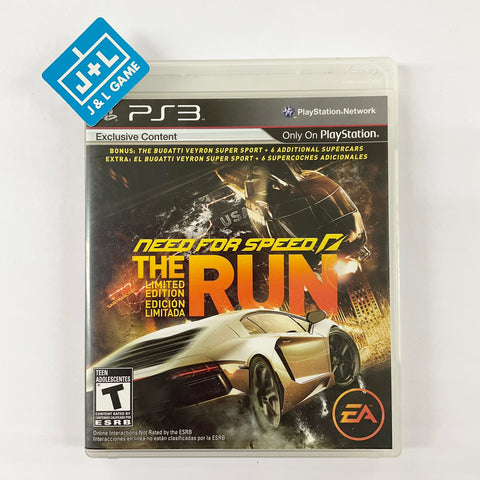Need for Speed: The Run - (PS3) Playstation 3 [Pre-Owned] Video Games Electronic Arts   