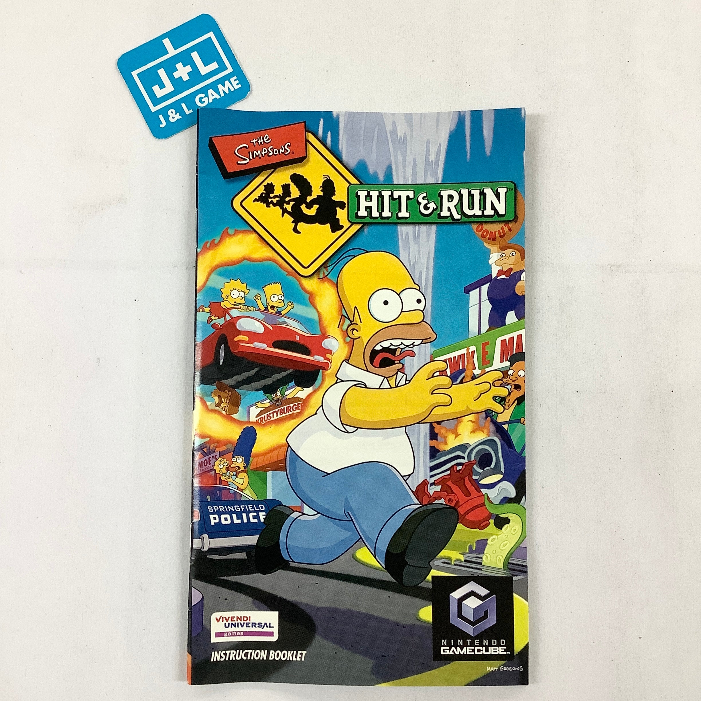 The Simpsons Hit & Run (Player's Choice) - (GC) GameCube [Pre-Owned] Video Games Nintendo   