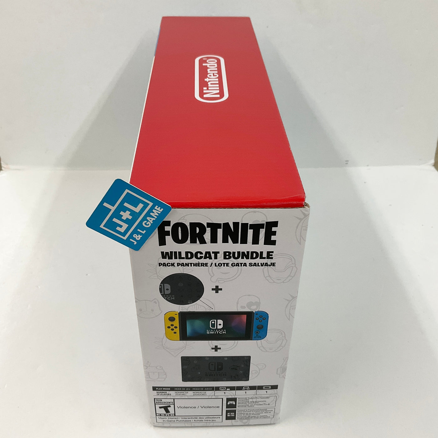Nintendo Switch Fortnite Wildcat Bundle