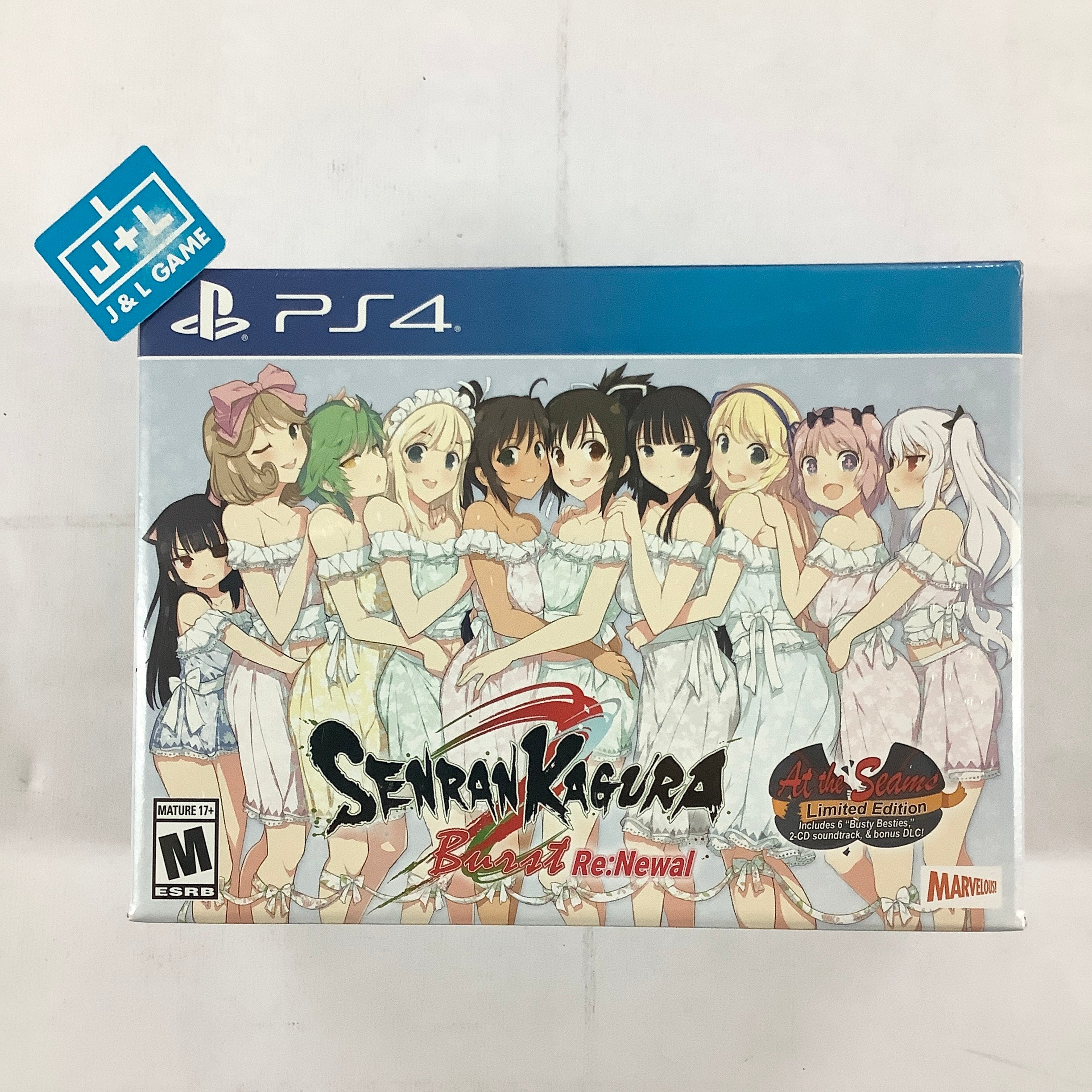 Senran Kagura Burst Re: Newal (At The Seams Edition) - (PS4) PlayStation 4 Video Games Xseed   