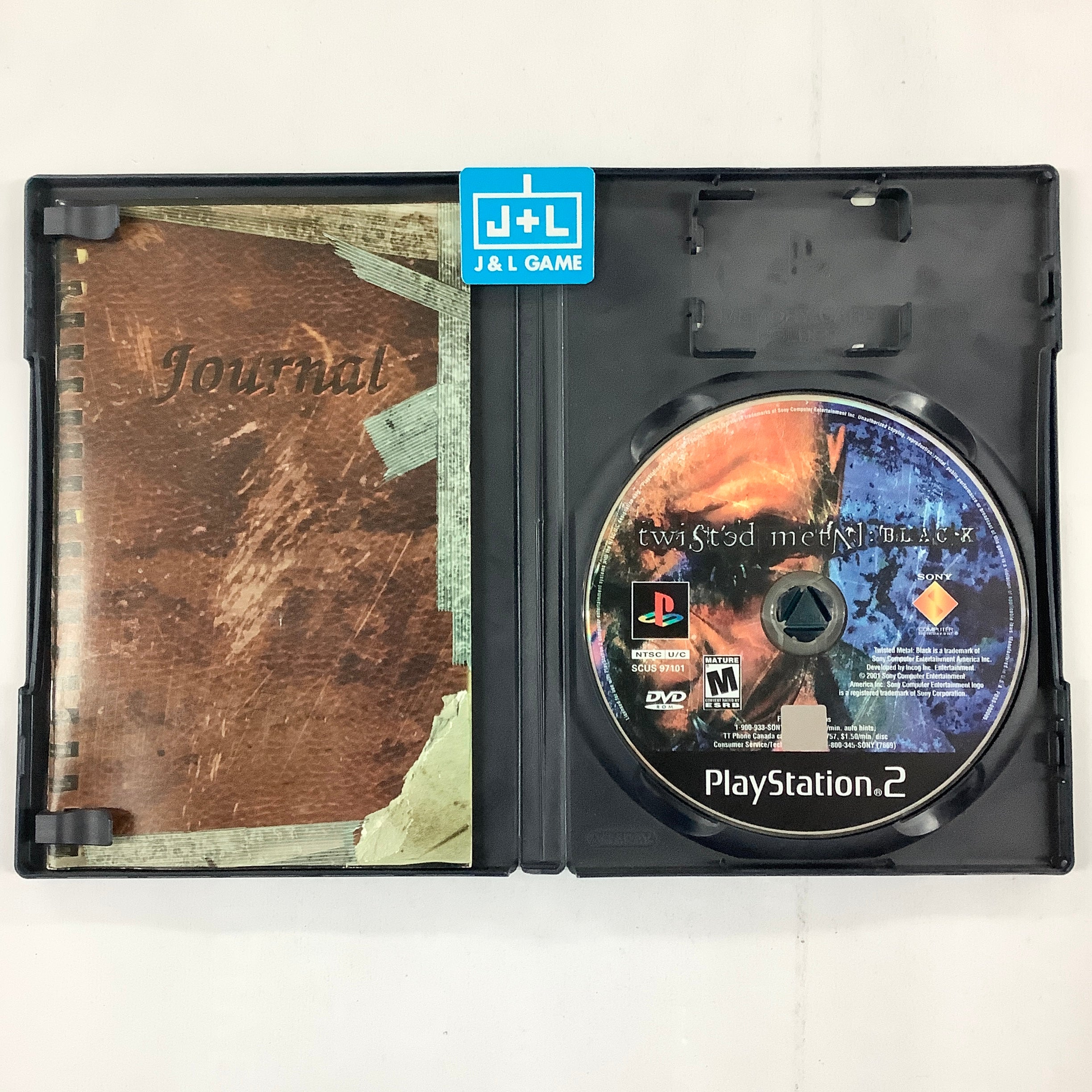 Twisted Metal: Black - (PS2) PlayStation 2 [Pre-Owned] Video Games SCEA   