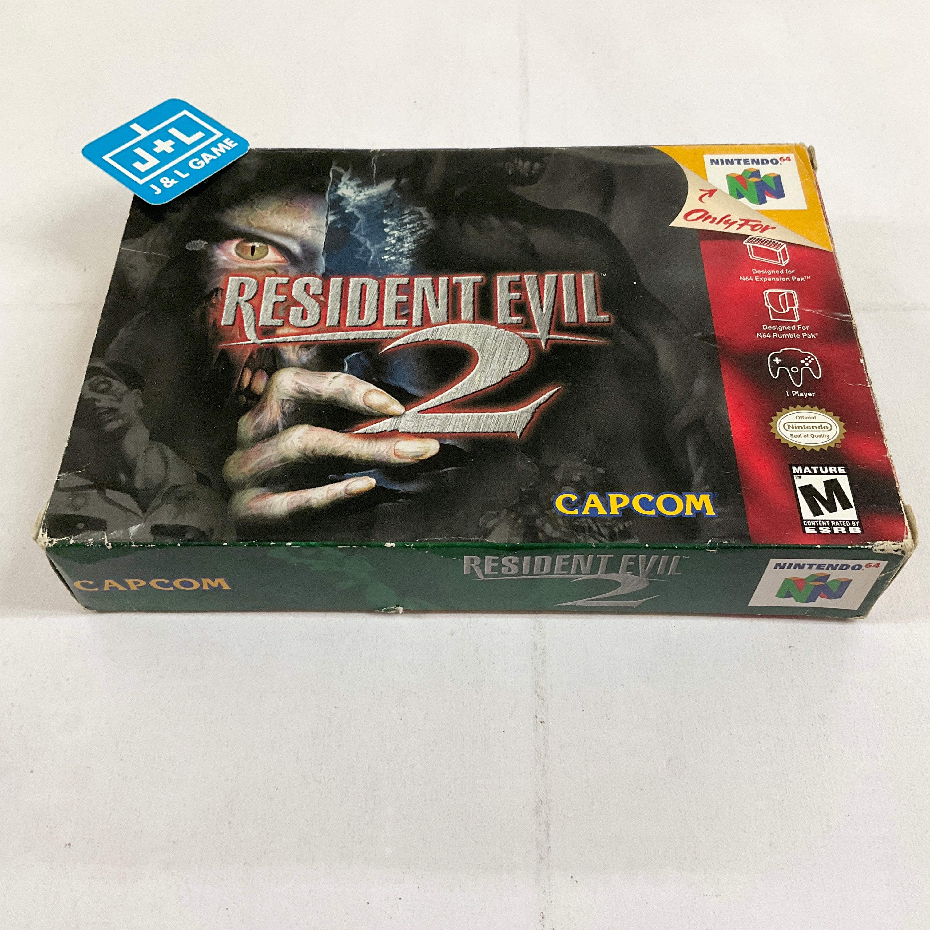 Resident Evil 2 - (N64) Nintendo 64 [Pre-Owned] Video Games Capcom   