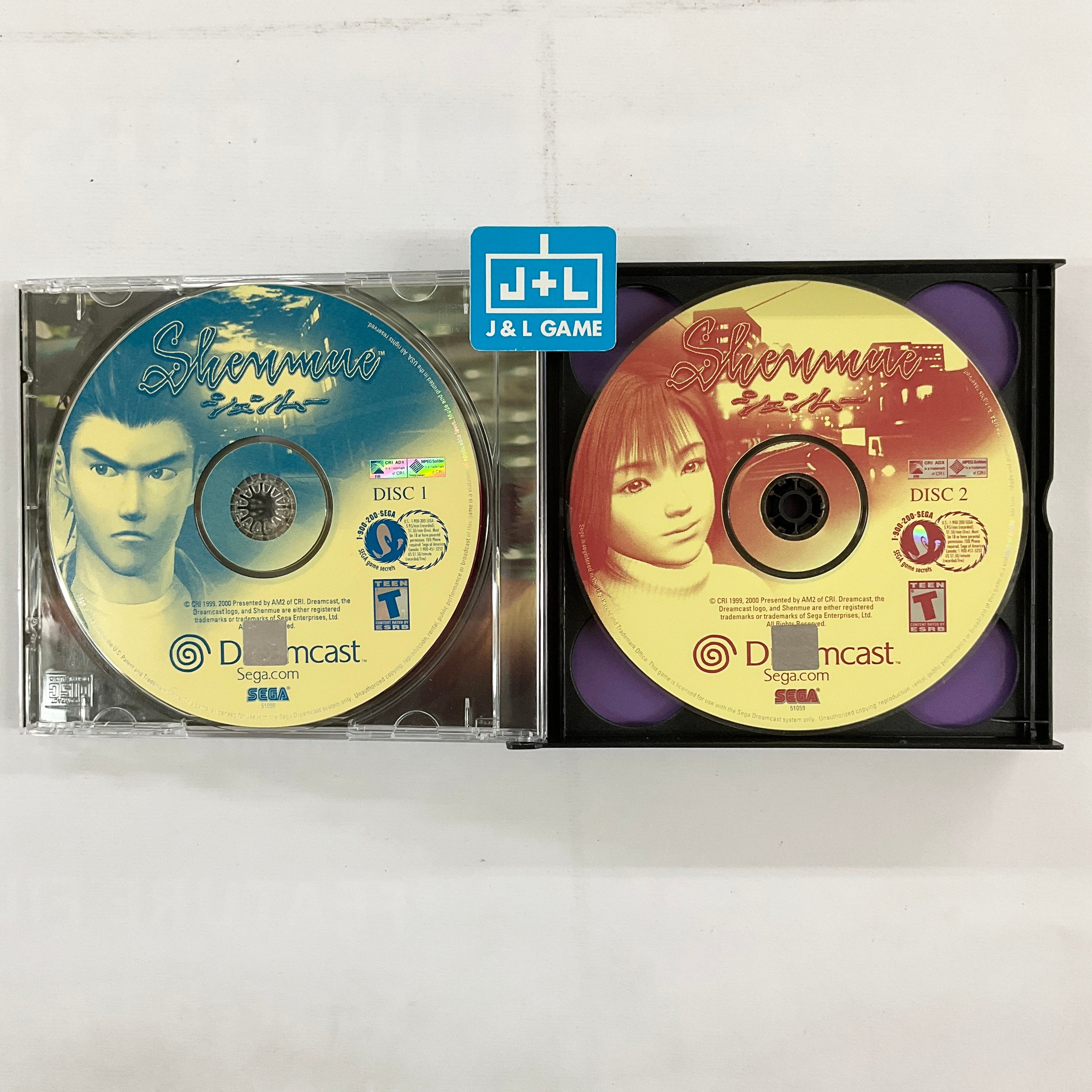 Shenmue - (DC) SEGA Dreamcast [Pre-Owned] Video Games Sega   