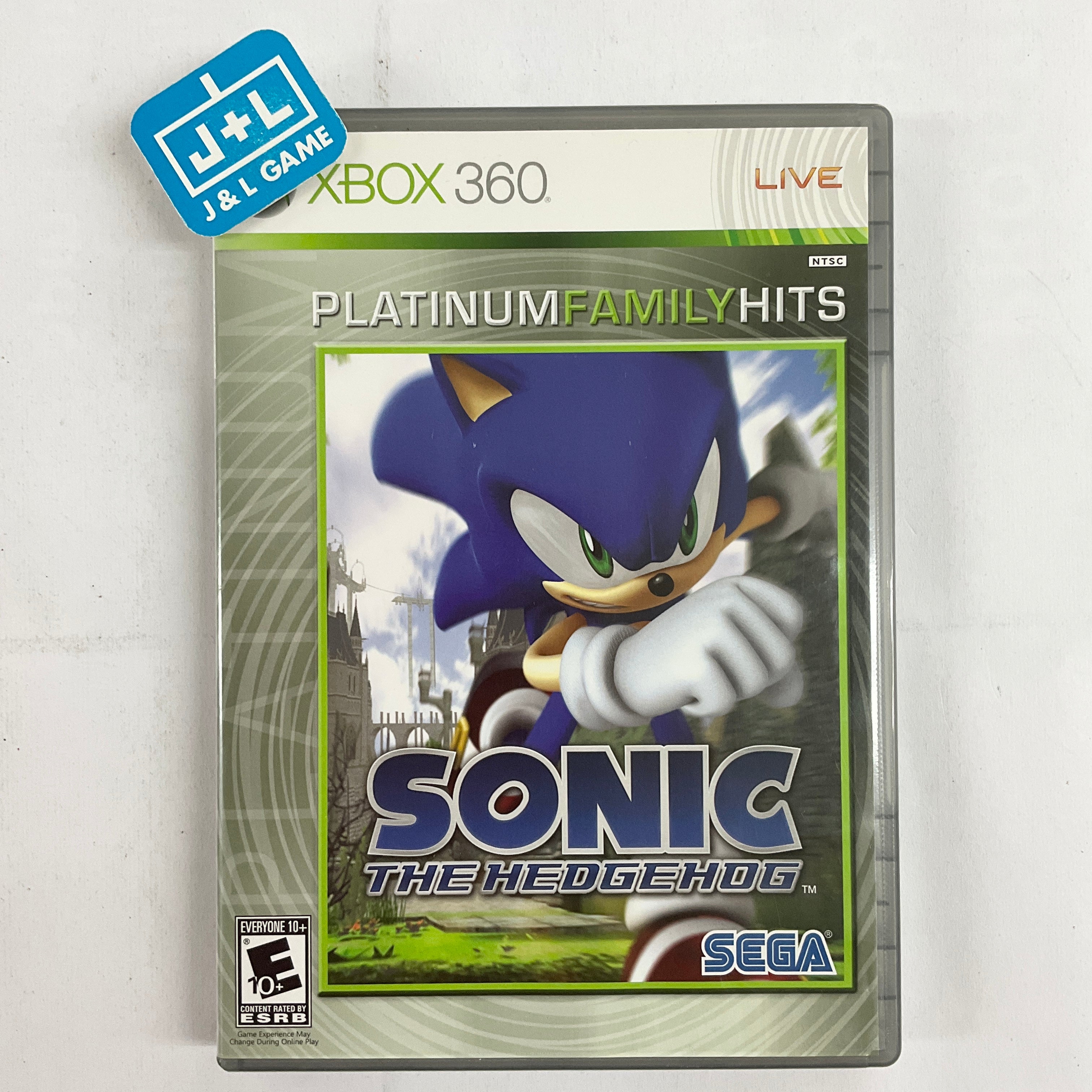 Sonic the Hedgehog (Platinum Family Hits) - Xbox 360 [Pre-Owned] Video Games Sega   