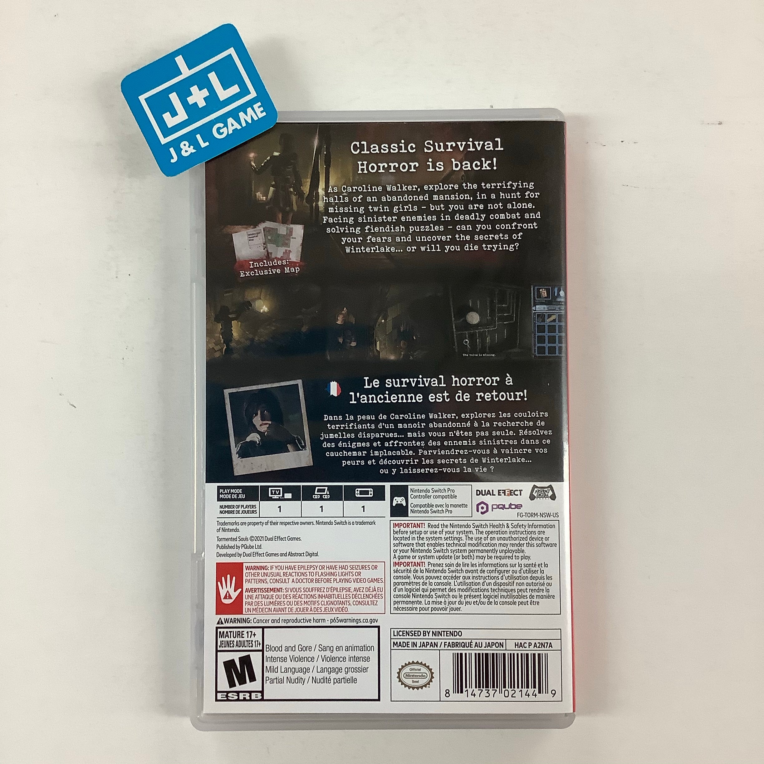 Tormented Souls - (NSW) Nintendo Switch [UNBOXING] Video Games PQube   