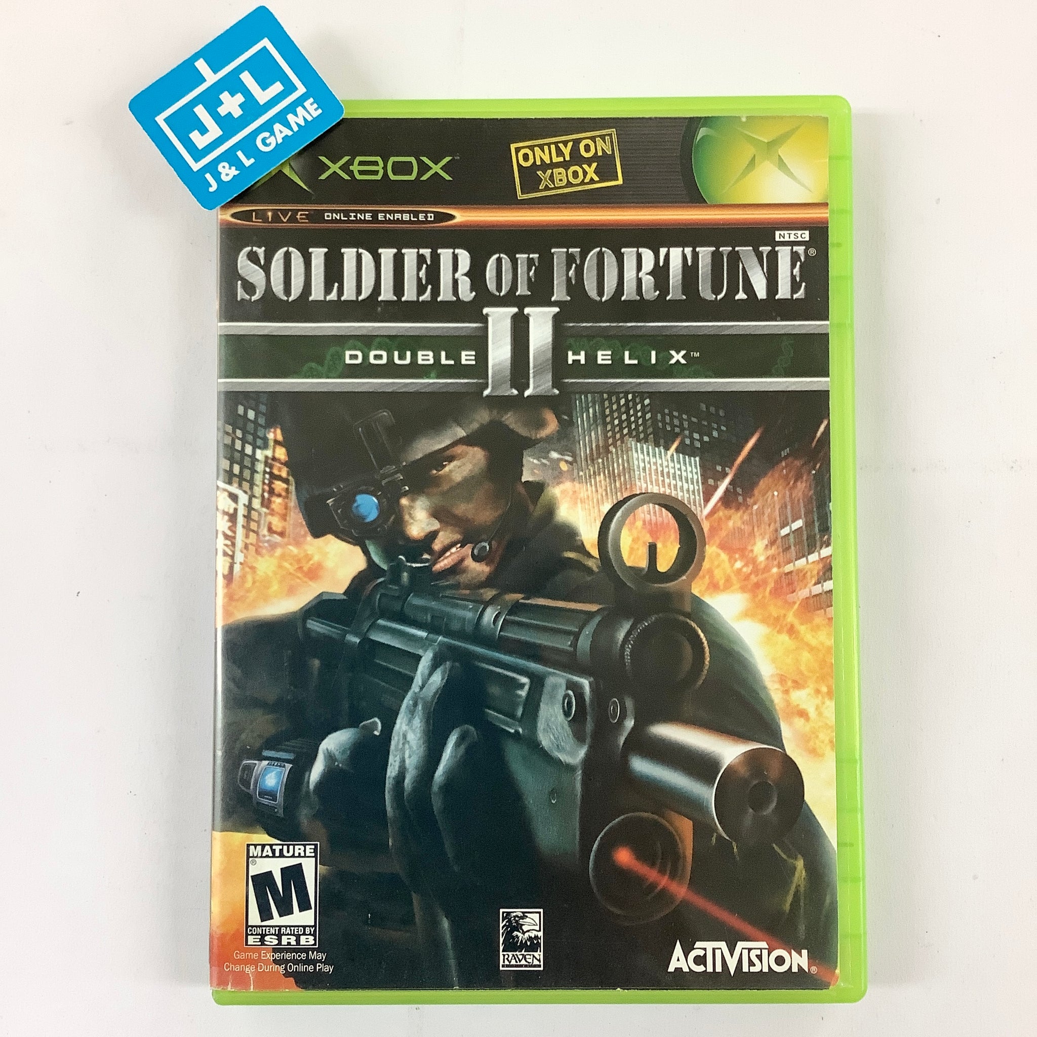 Soldier of Fortune II: Double Helix - (XB) Xbox [Pre-Owned] Video Games Activision   