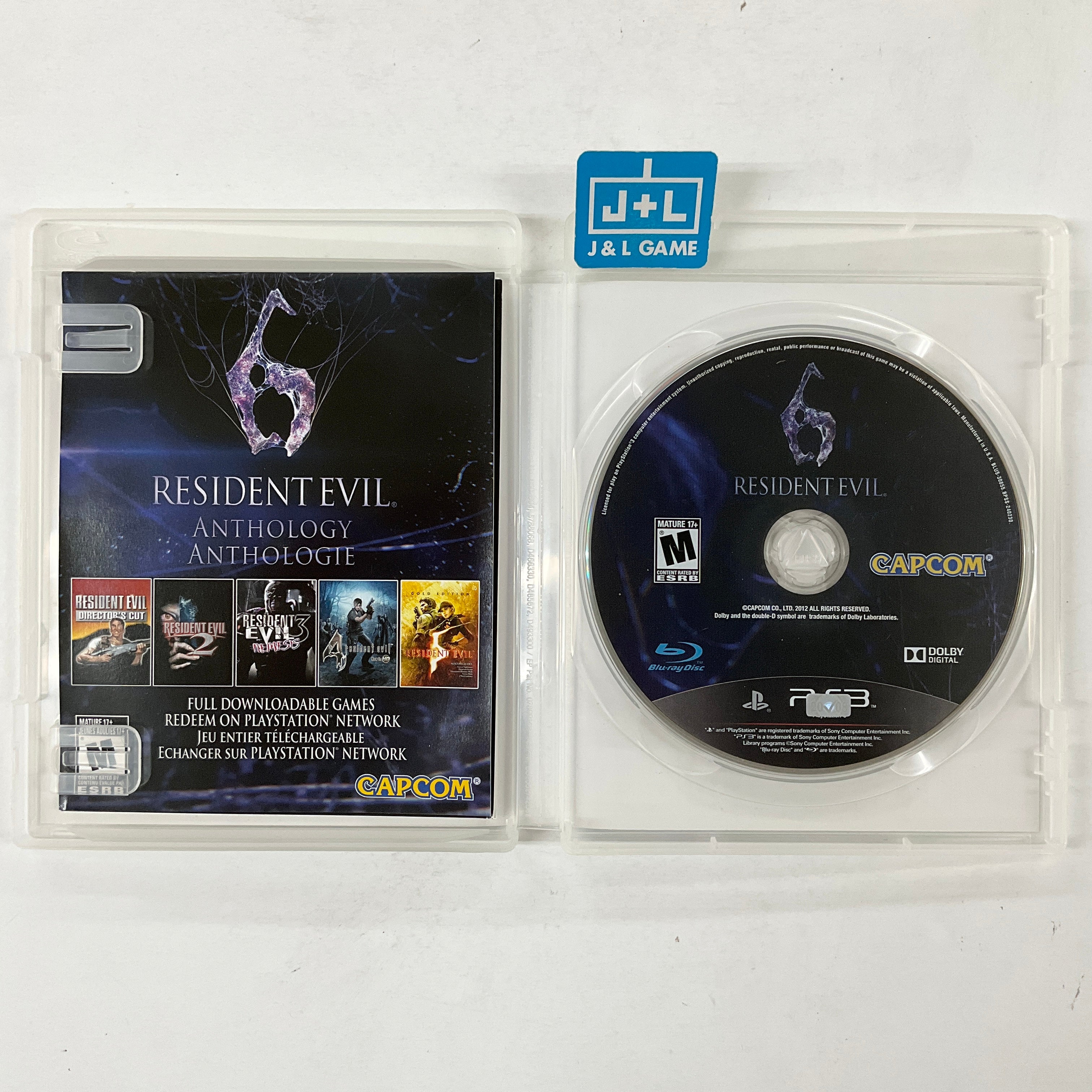 Resident Evil 6 Anthology - (PS3) PlayStation 3 [Pre-Owned] Video Games Capcom   