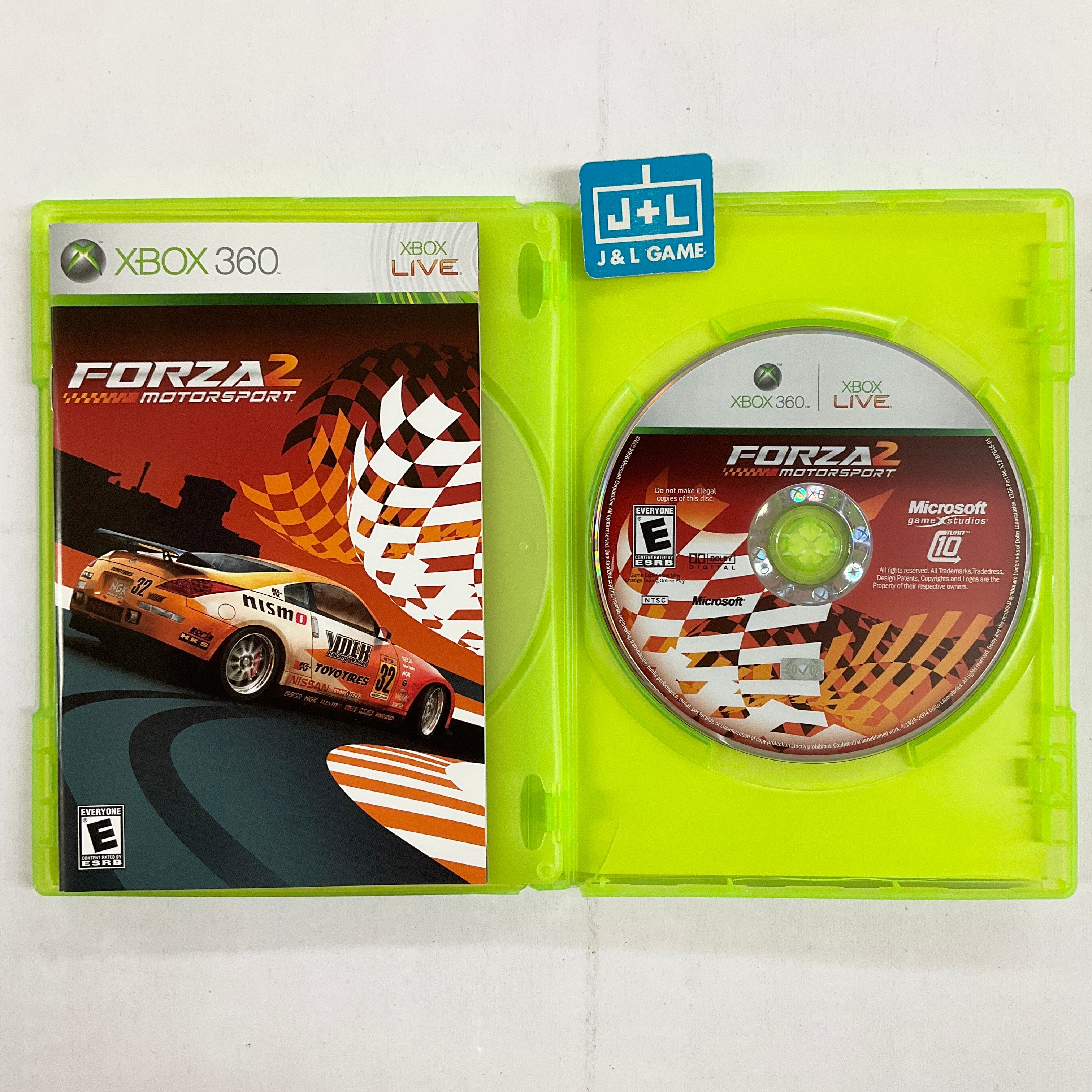 Marvel: Ultimate Alliance / Forza Motorsport 2 - Xbox 360 [Pre-Owned] Video Games Microsoft Game Studios   