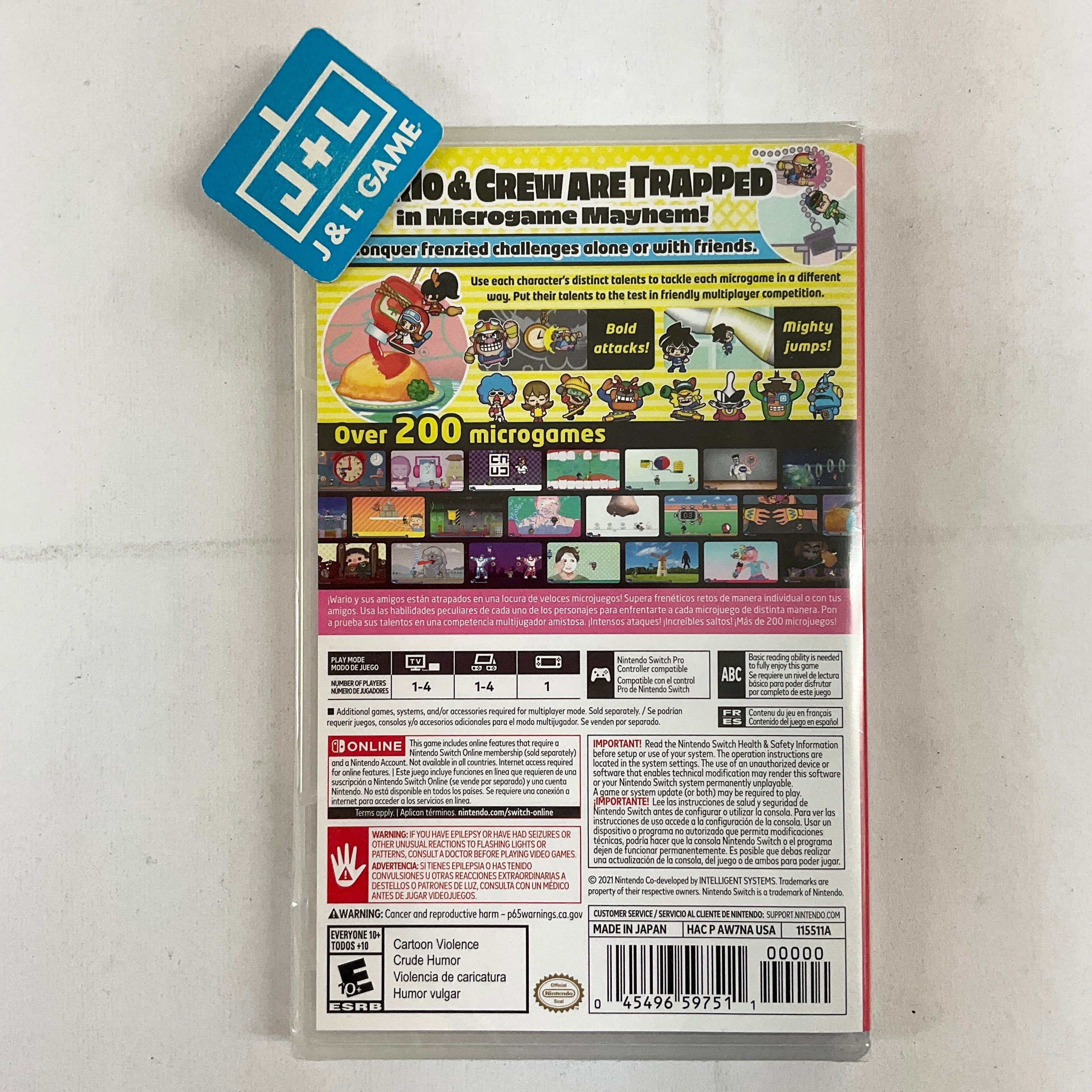 Warioware: Get It Together! - (NSW) Nintendo Switch Video Games Nintendo   