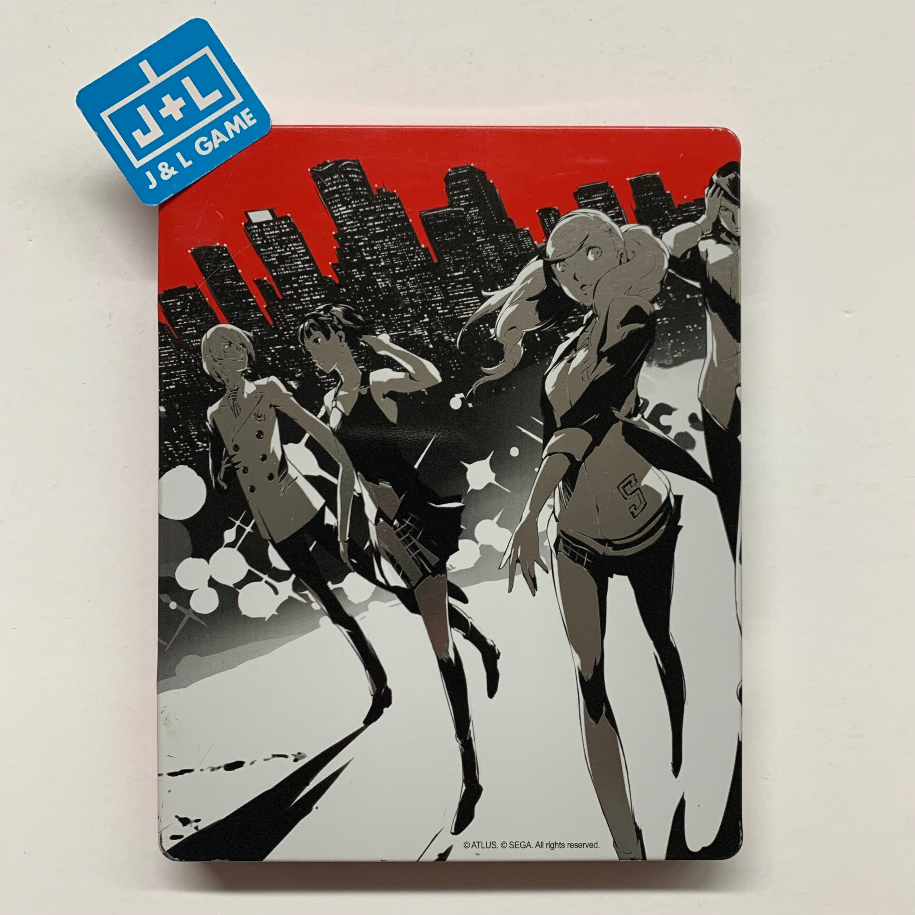 Persona 5 (SteelBook Edition) - (PS4) PlayStation 4 [Pre-Owned] Video Games Atlus