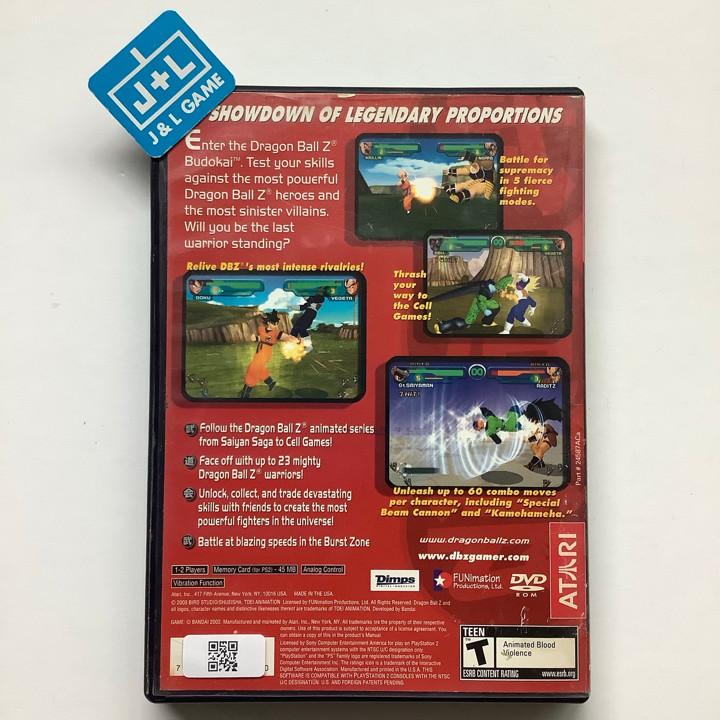 Dragon Ball Z Budokai Ps2 | Cuotas sin interés