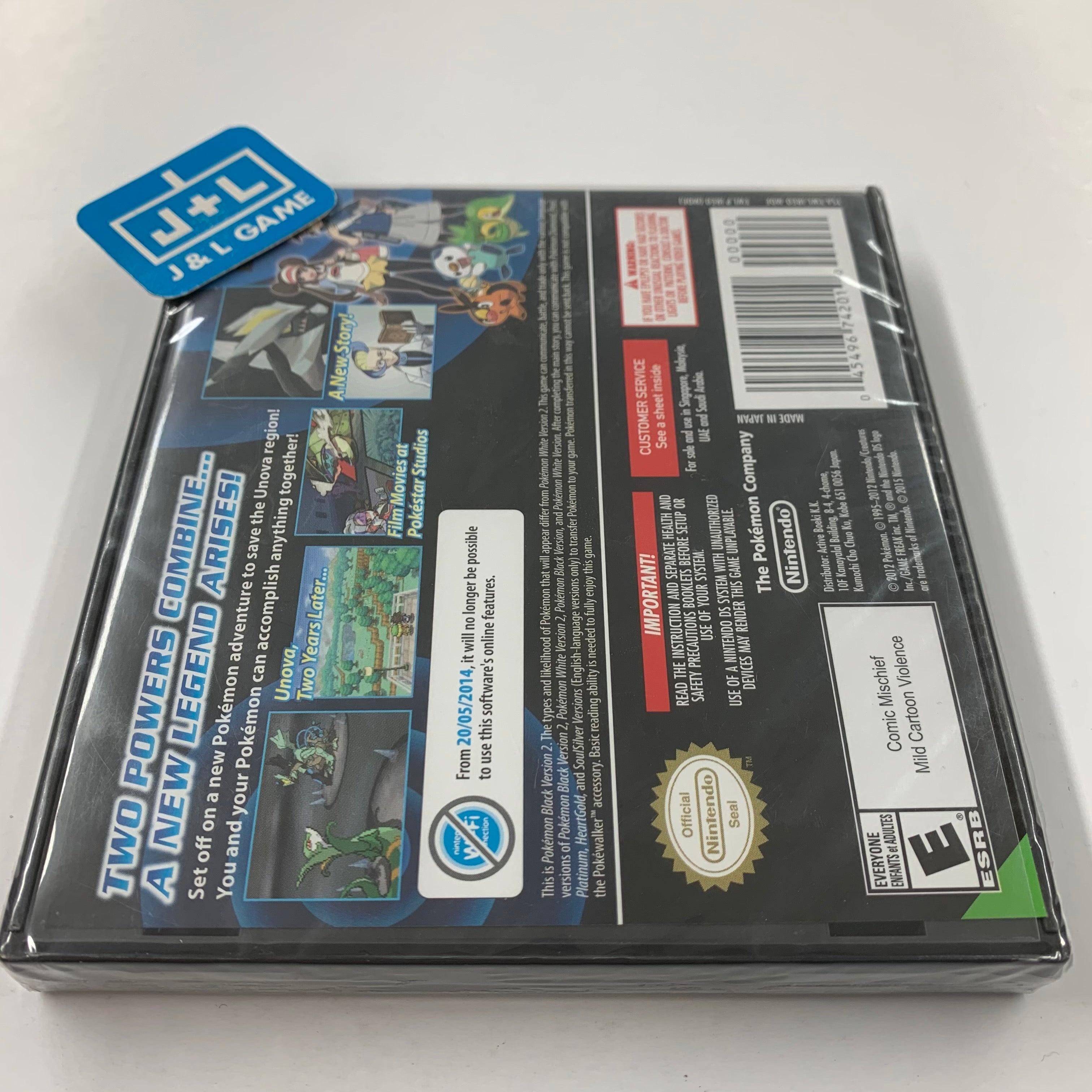 Pokemon Black Version 2 - (NDS) Nintendo DS (World Edition) Video Games Nintendo   