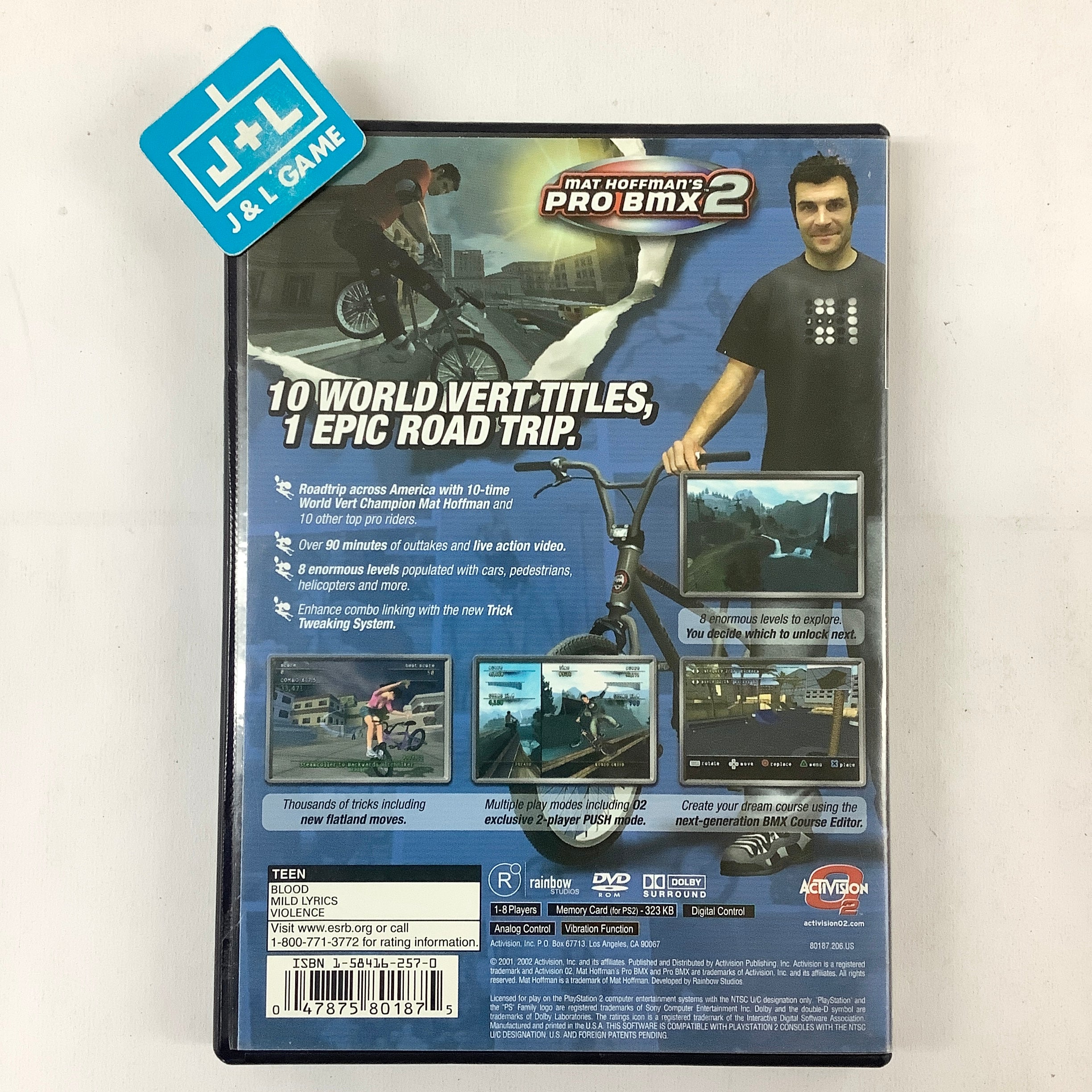 Mat Hoffman's Pro BMX 2 - (PS2) PlayStation 2 [Pre-Owned] Video Games Activision   