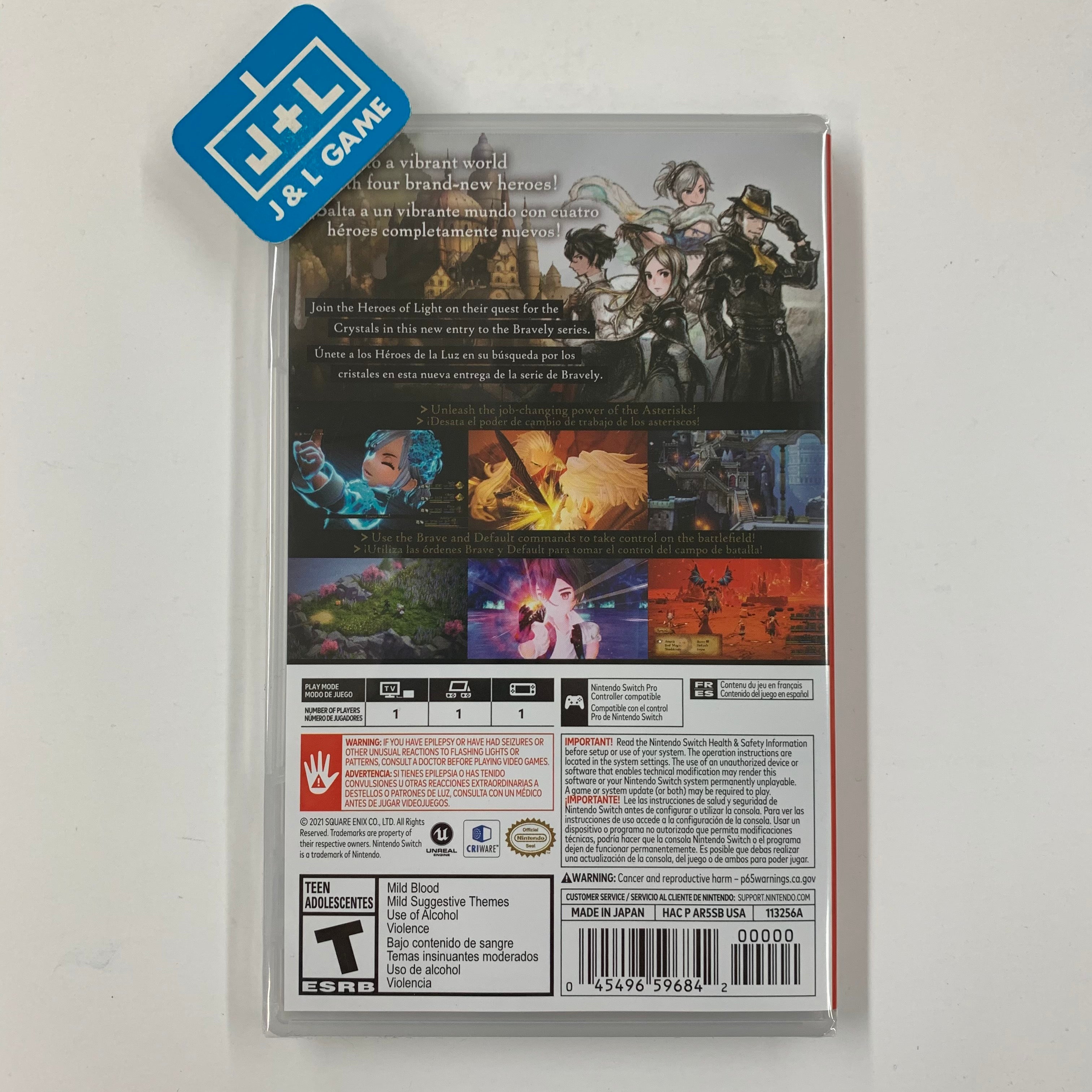 Bravely Default II - (NSW) Nintendo Switch Video Games Square Enix   