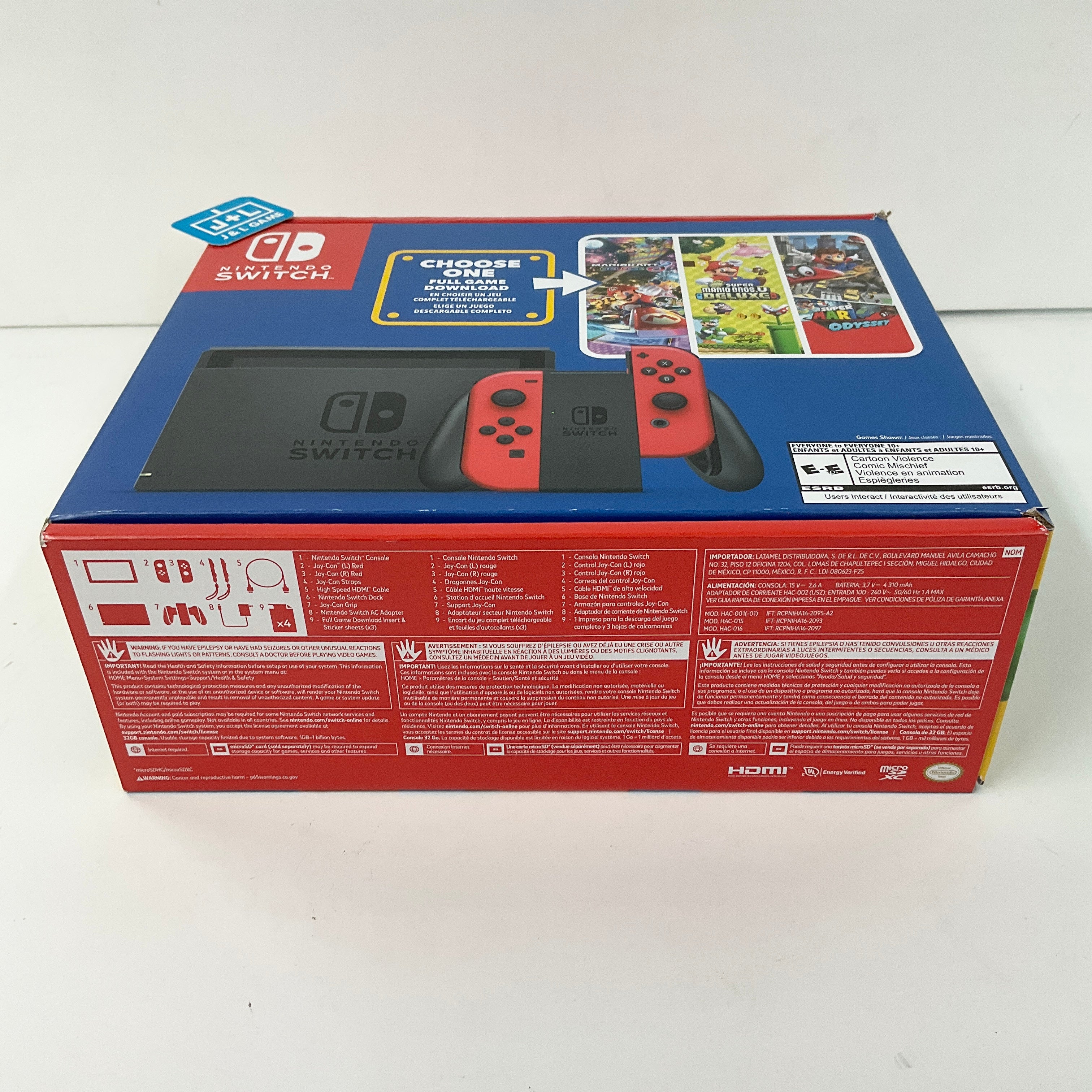 Nintendo Switch - Mario Choose One Bundle - (NSW) Nintendo Switch Consoles Nintendo   
