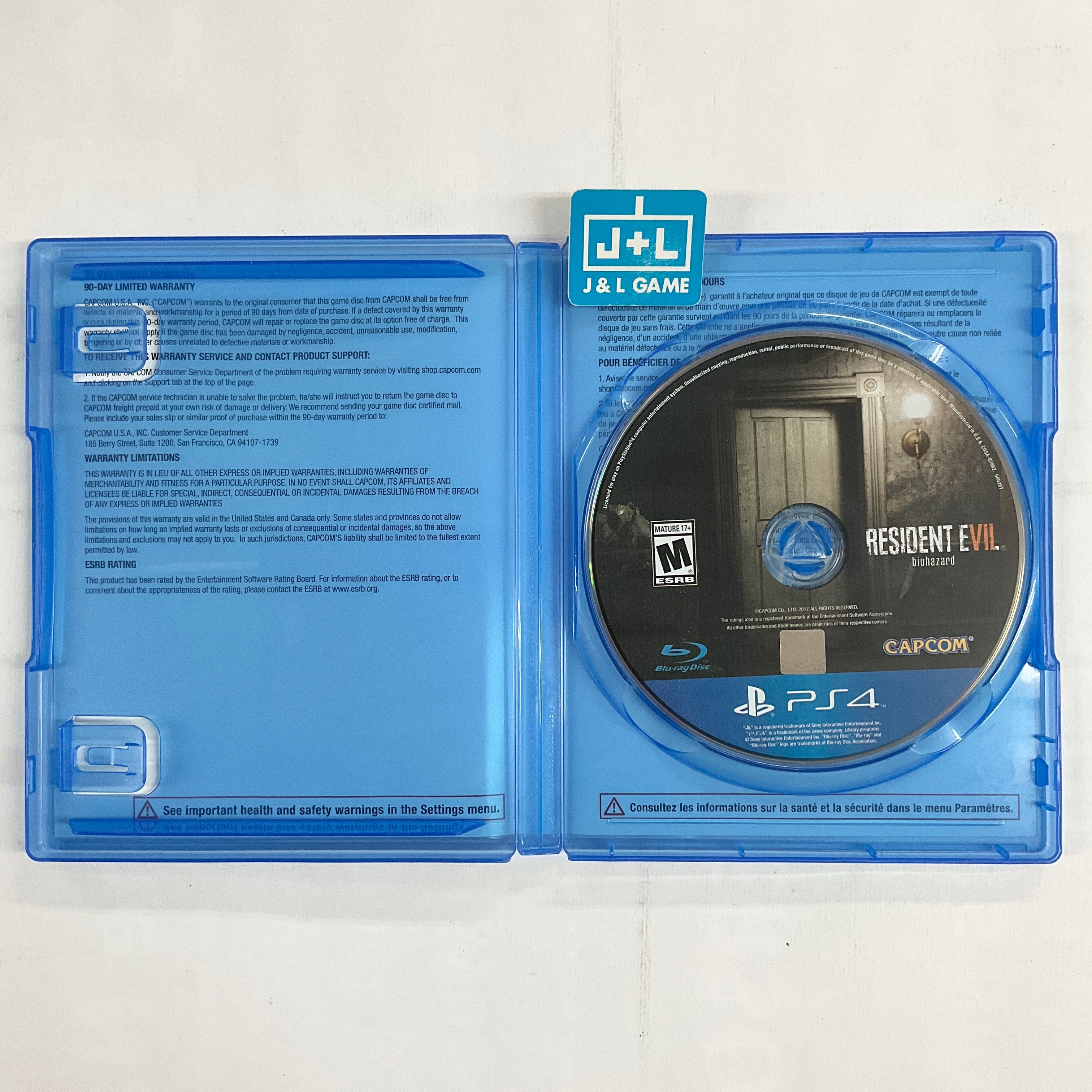 Resident Evil VII Biohazard - (PS4) PlayStation 4 [Pre-Owned] Video Games Capcom   