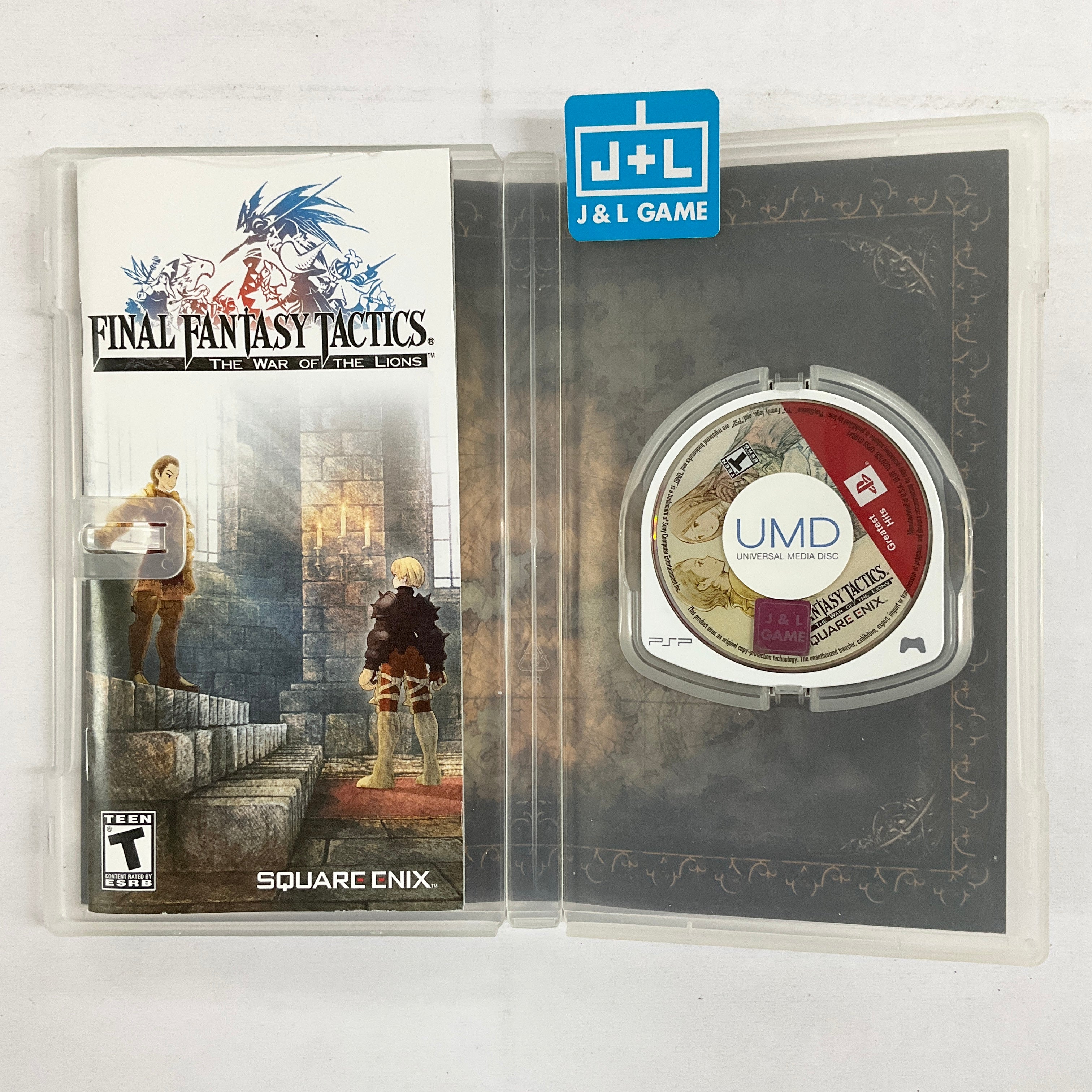Final Fantasy Tactics: The War of the Lions (Greatest Hits) - Sony PSP [Pre-Owned] Video Games Square Enix   