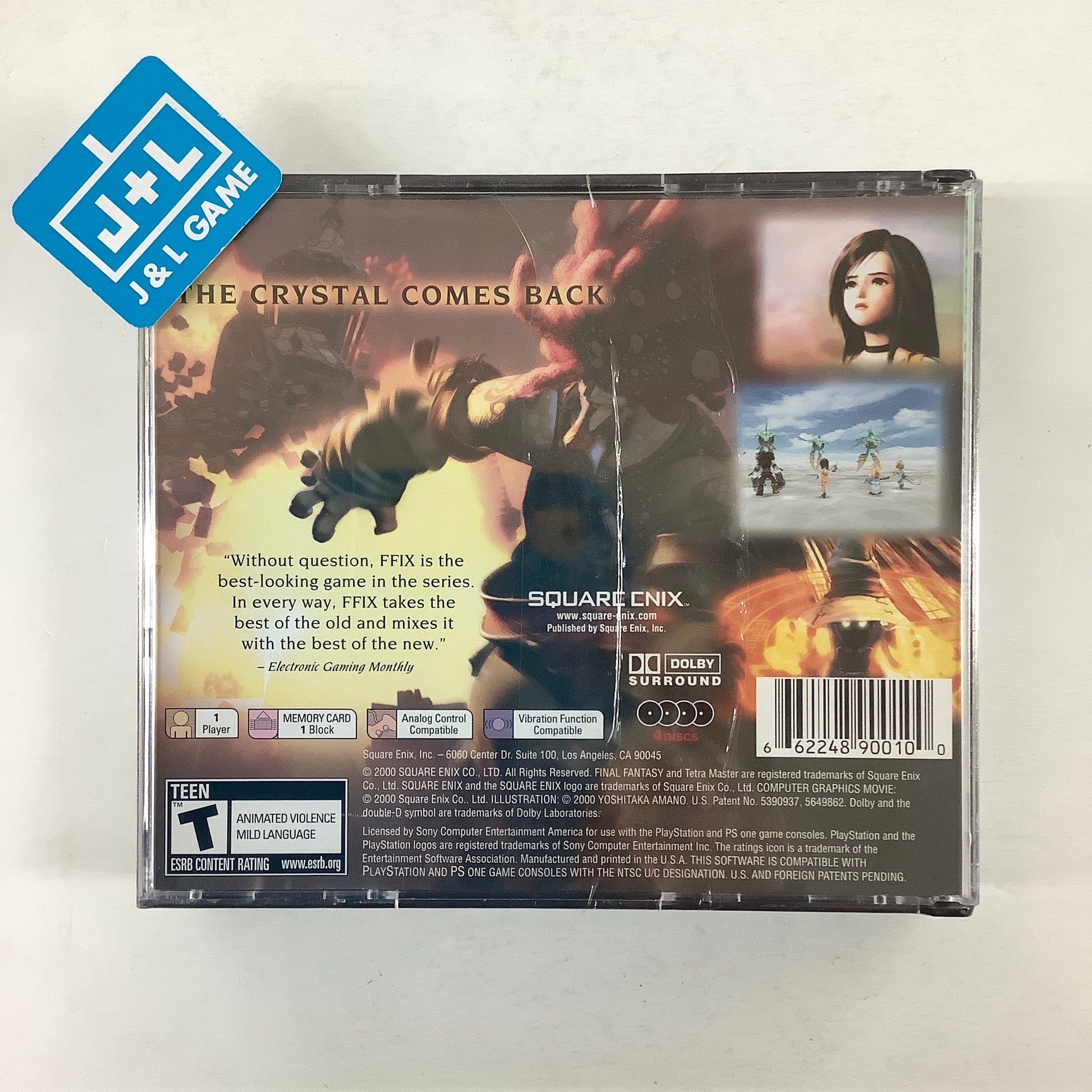Final Fantasy IX (Greatest Hits) - (PS1) PlayStation 1 Video Games Square EA   