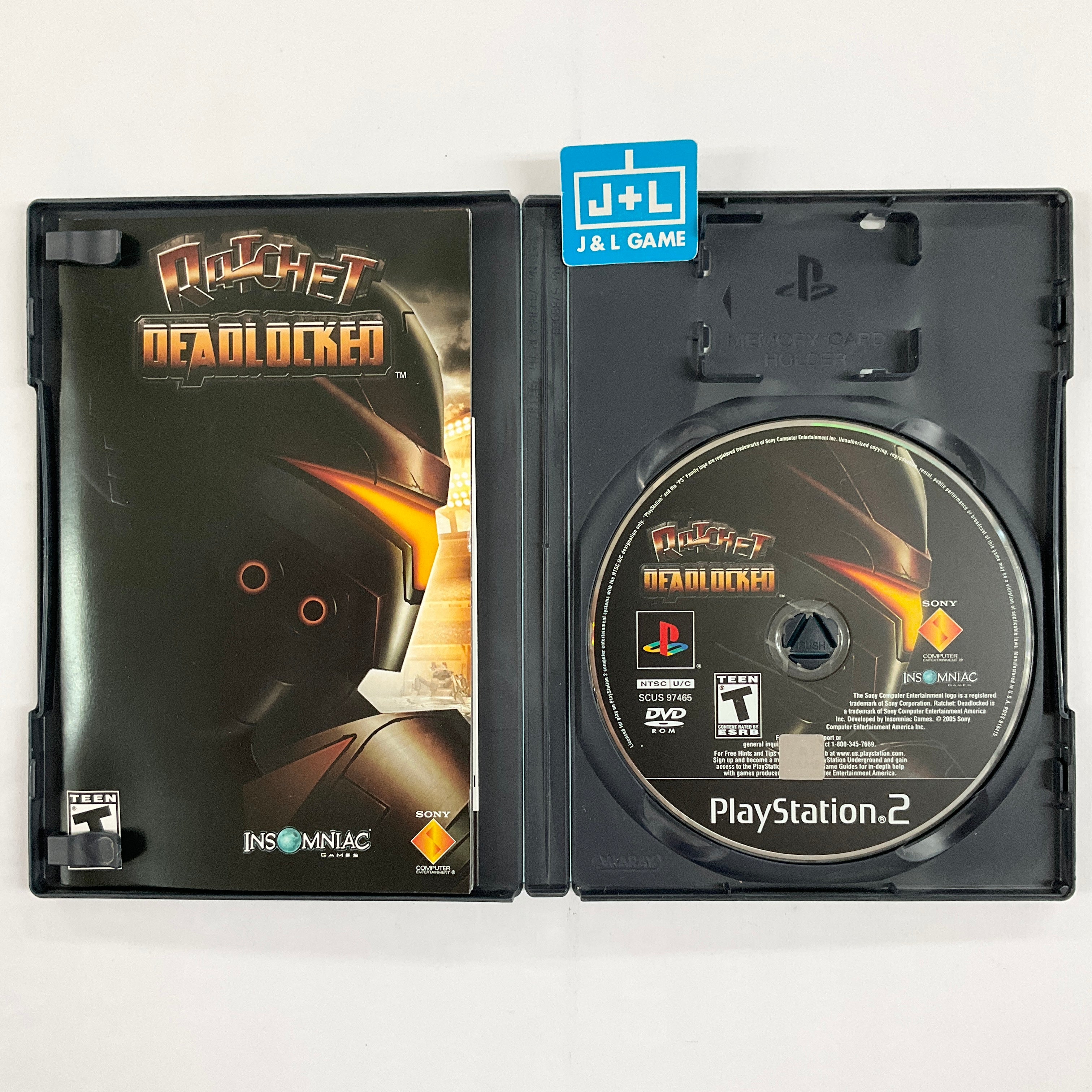 Ratchet: Deadlocked - (PS2) PlayStation 2 [Pre-Owned] Video Games SCEA   