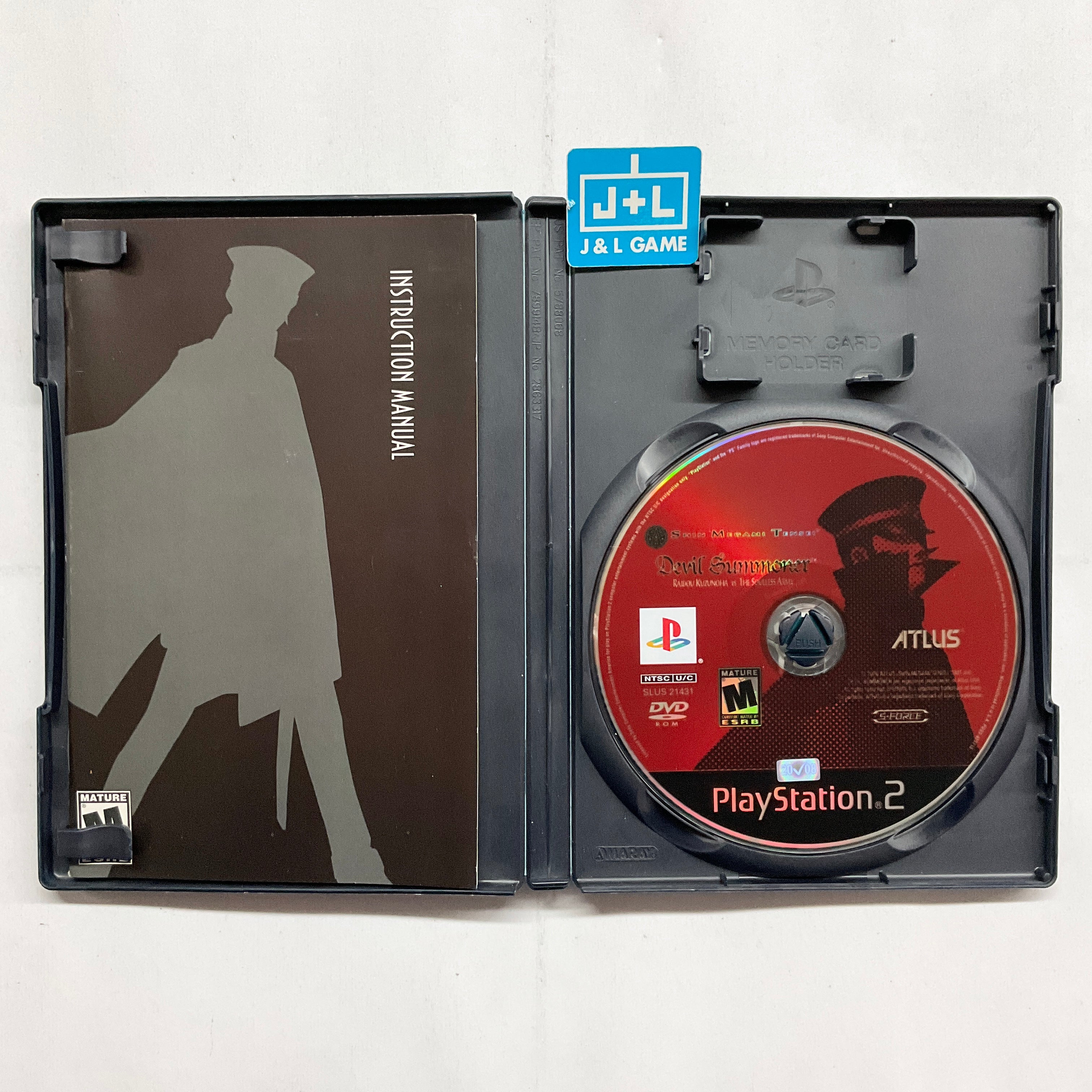 Shin Megami Tensei: Devil Summoner Raidou Kuzunoha vs The Soulless Army - (PS2) PlayStation 2 [Pre-Owned] Video Games Atlus   