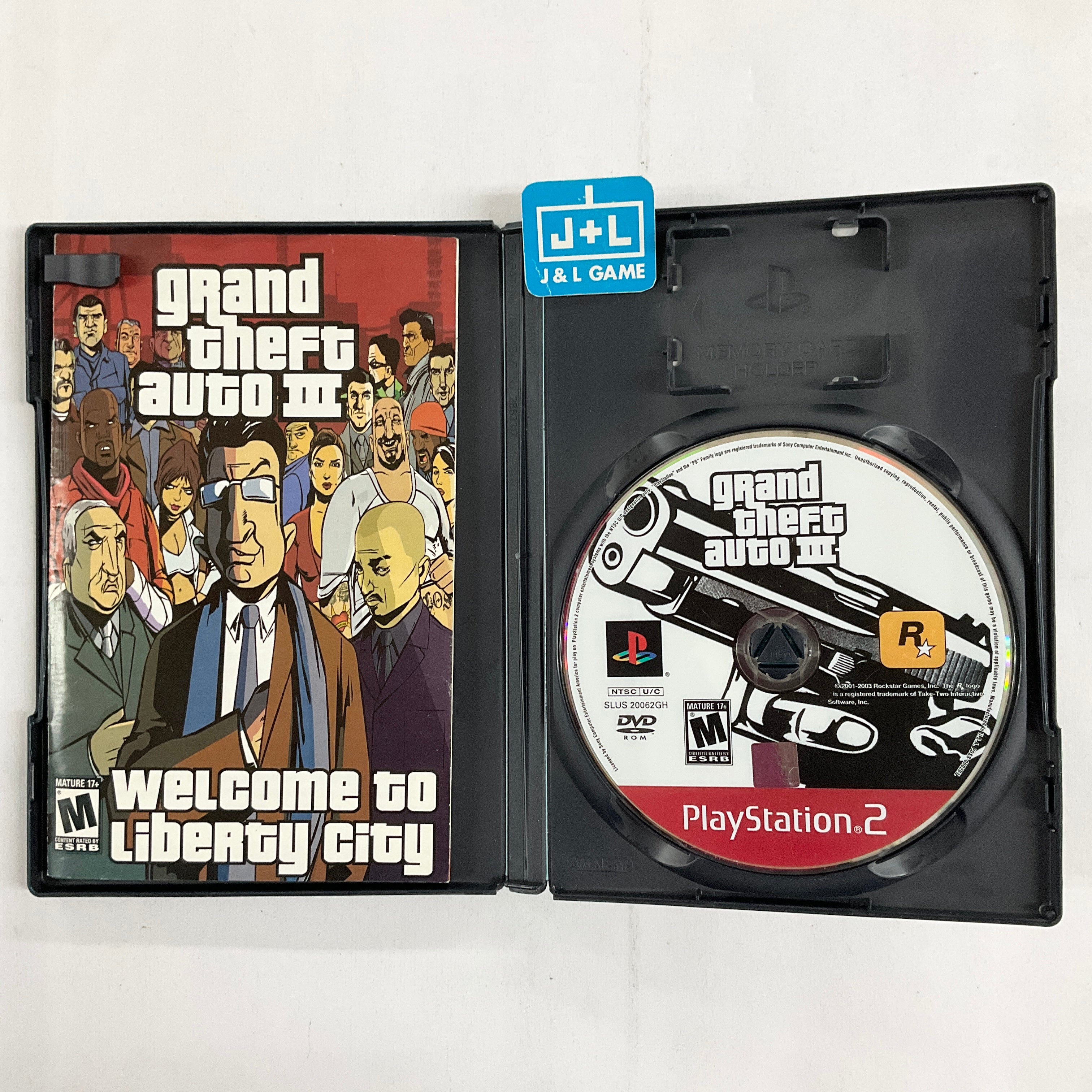 Grand Theft Auto Double Pack (Greatest Hits) - (PS2) PlayStation 2 [Pre-Owned] Video Games Rockstar Games   