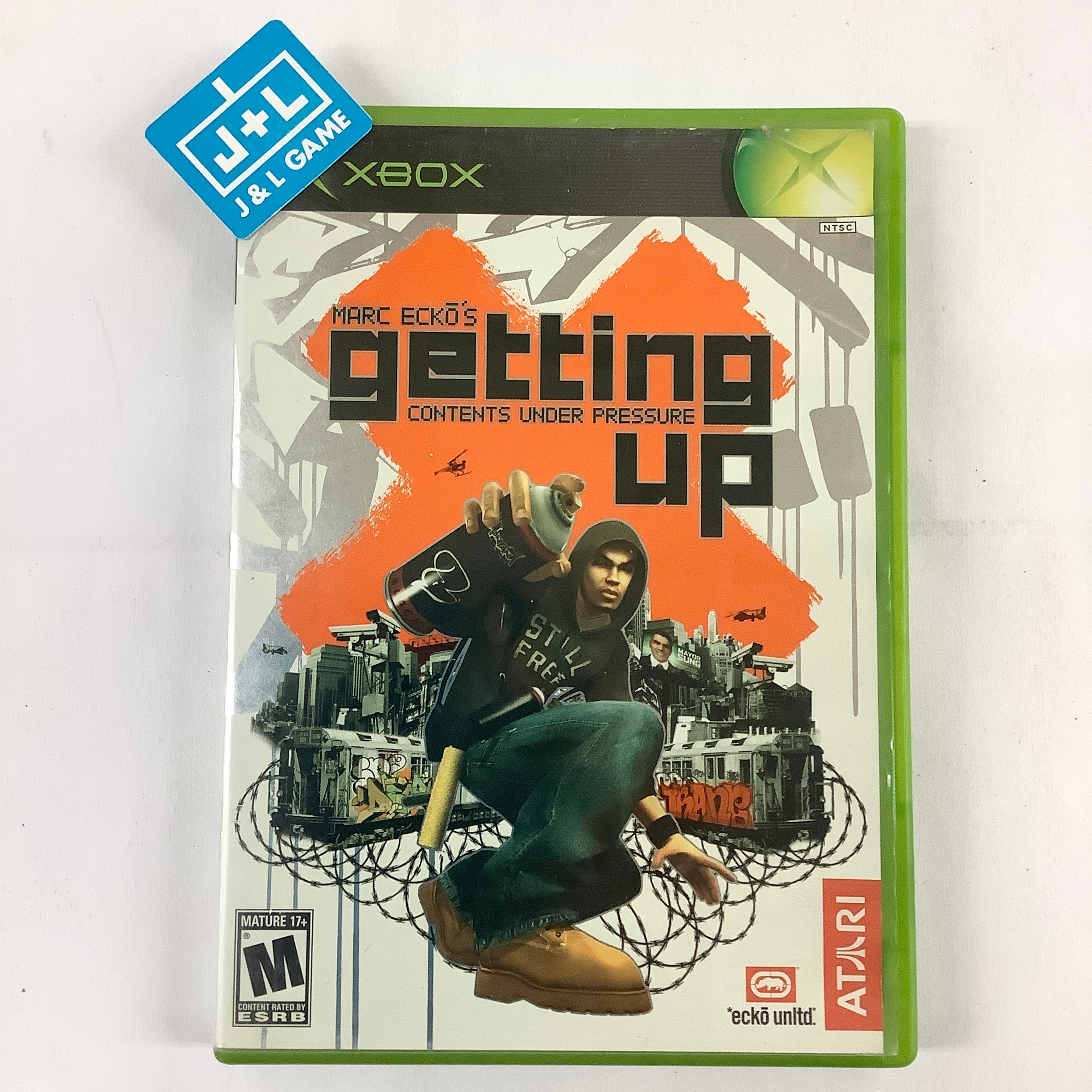 Marc Ecko's Getting Up: Contents Under Pressure - (XB) Xbox [Pre-Owned] Video Games Atari SA   