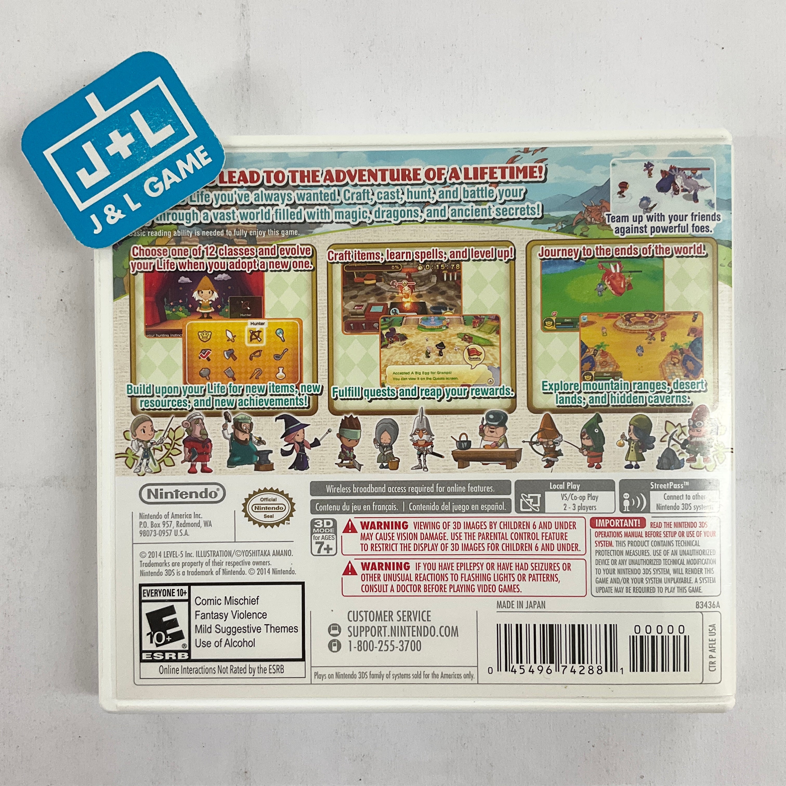 Fantasy Life - Nintendo 3DS [Pre-Owned] Video Games Nintendo   
