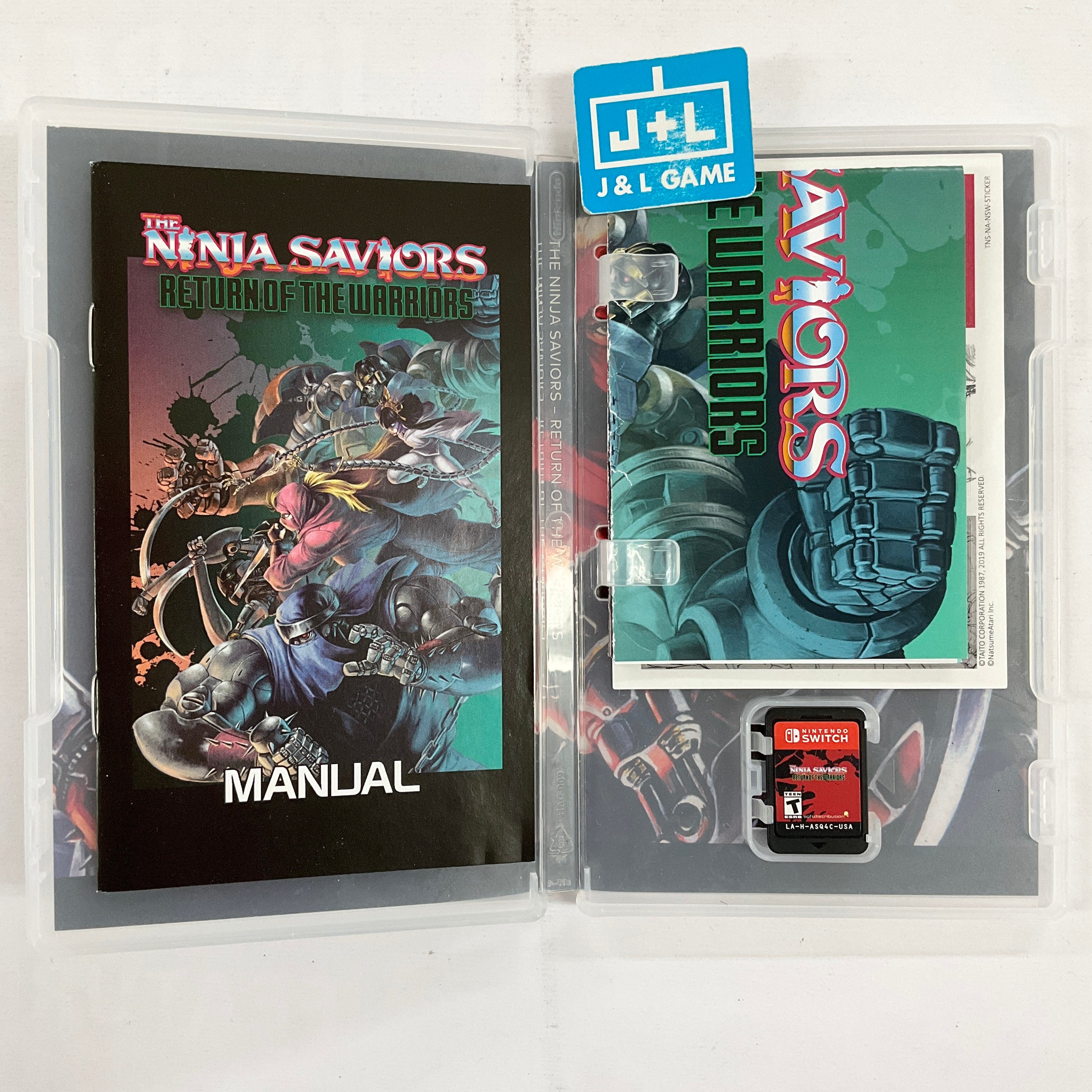 The Ninja Saviors - Return of the Warriors - (NSW) Nintendo Switch [Pre-Owned] Video Games ININ Games   