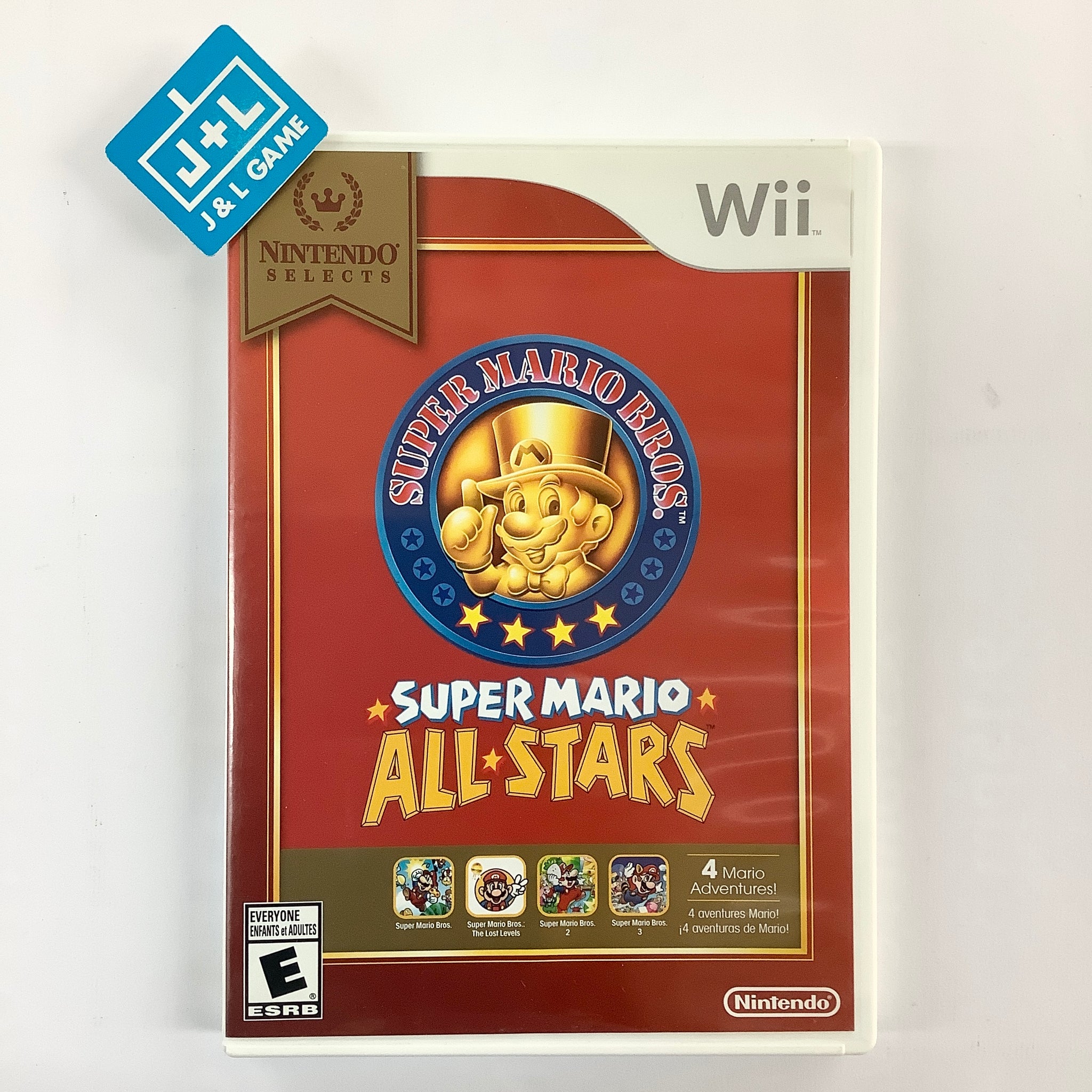 Jogo Nintendo Wii Selects - New Super Mario Bros