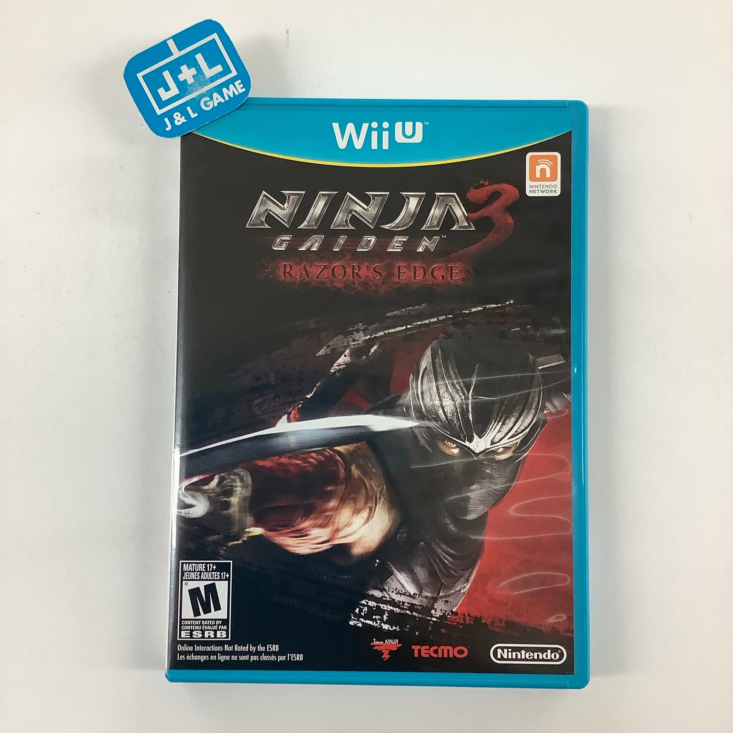 Ninja Gaiden 3: Razor's Edge - Nintendo Wii U [Pre-Owned] Video Games Nintendo   