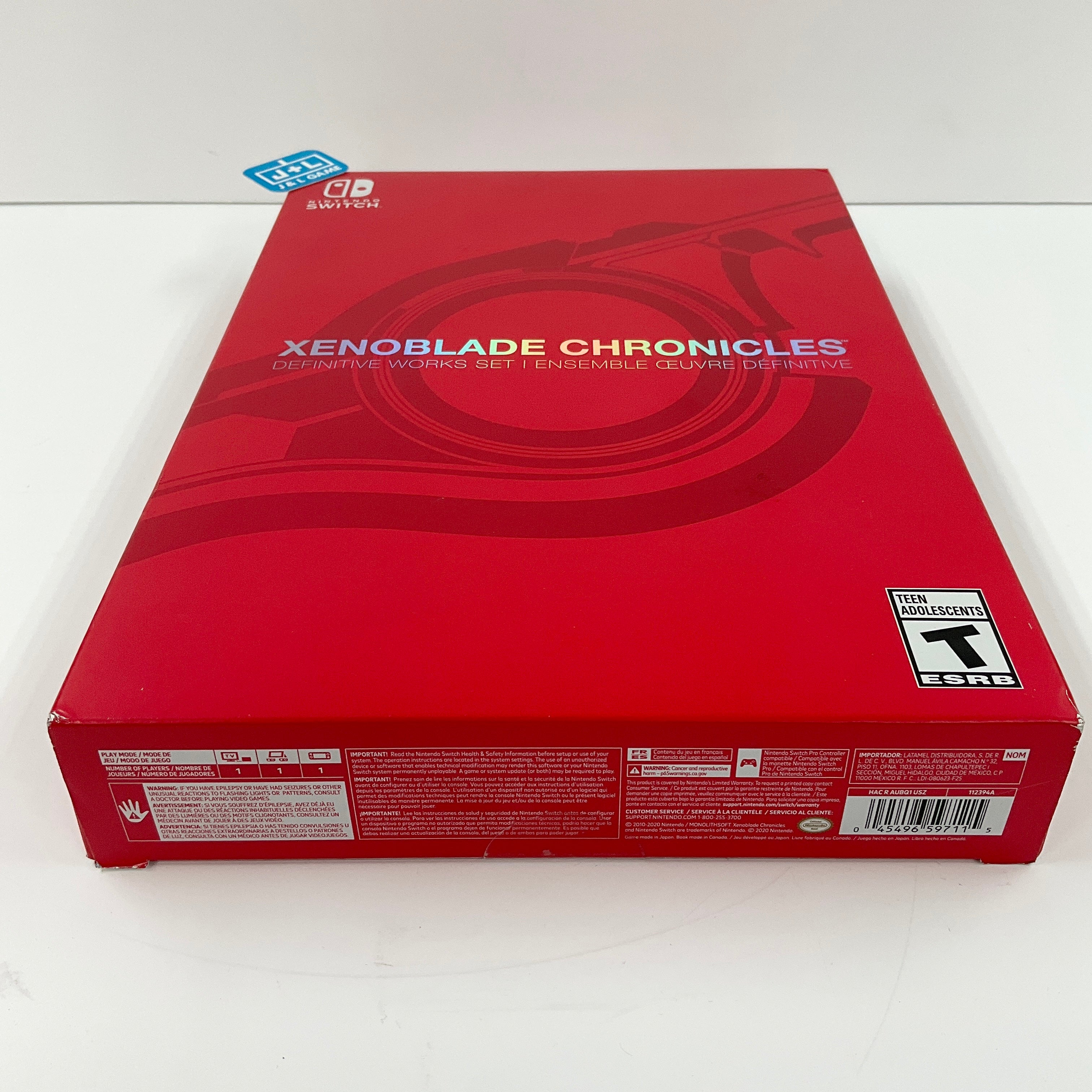 Xenoblade Chronicles Definitive Works Set - (NSW) Nintendo Switch
