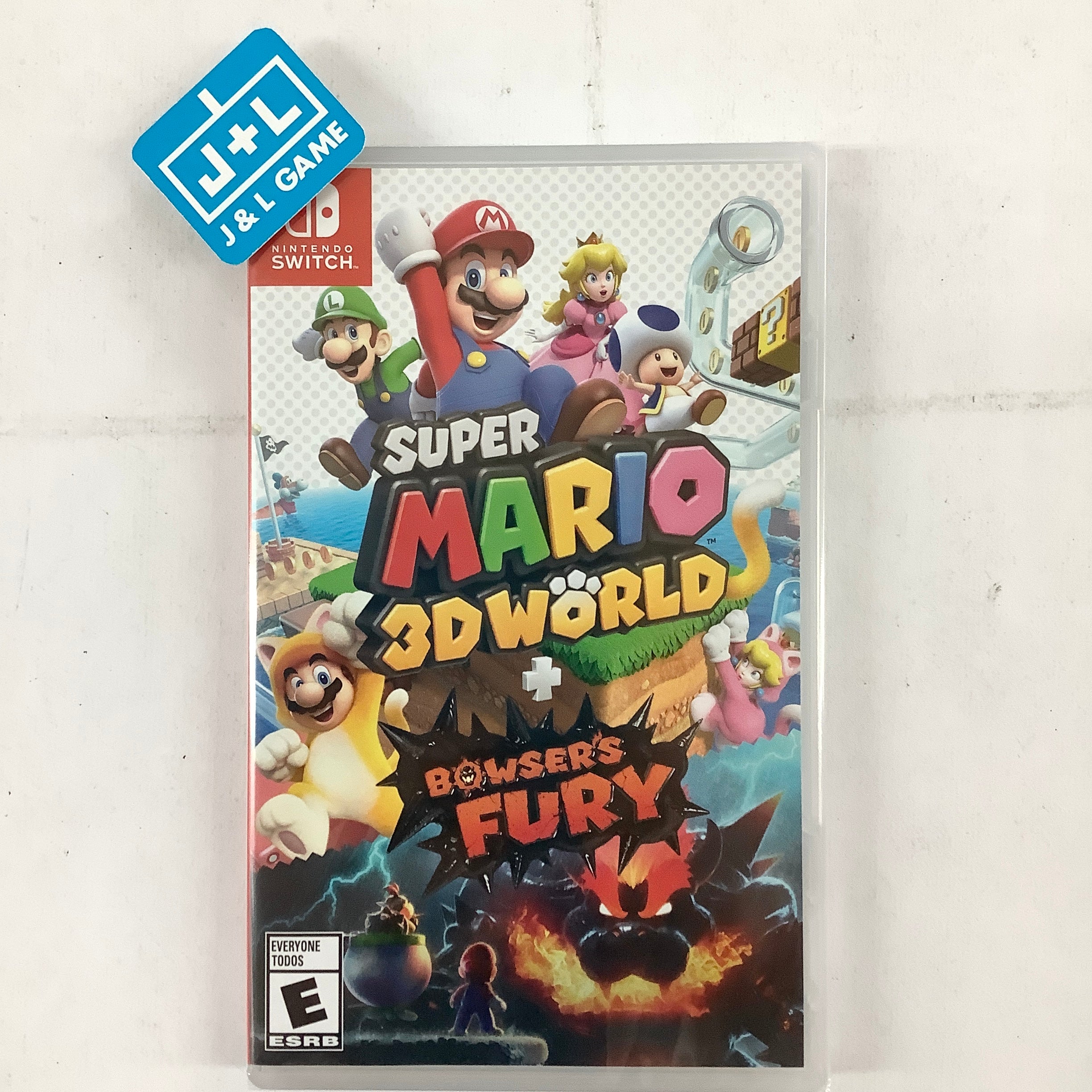 Super Mario 3D World + Bowser's Fury - (NSW) Nintendo Switch Video Games Nintendo   