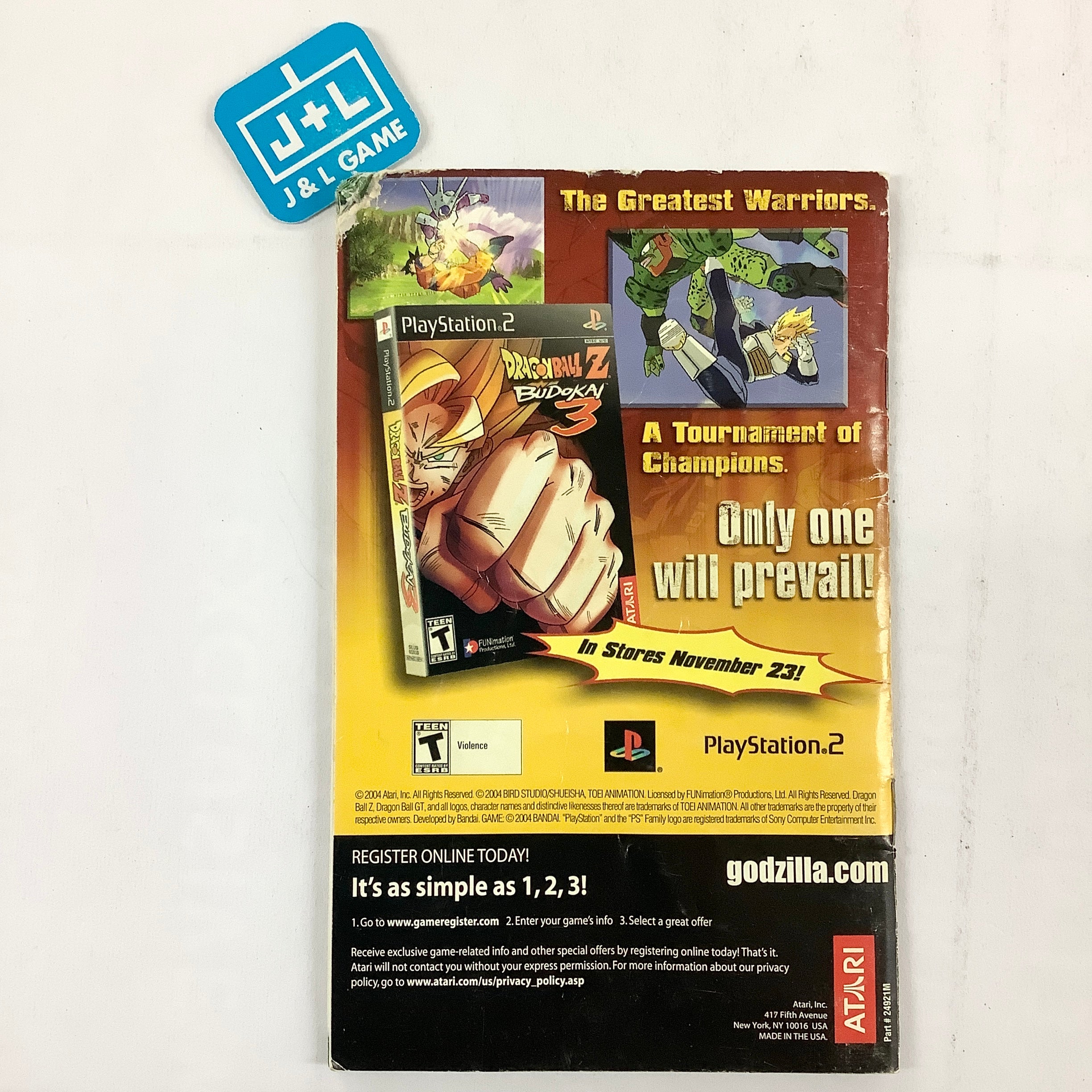 Godzilla: Save the Earth - (PS2) PlayStation 2 [Pre-Owned] Video Games Atari SA   