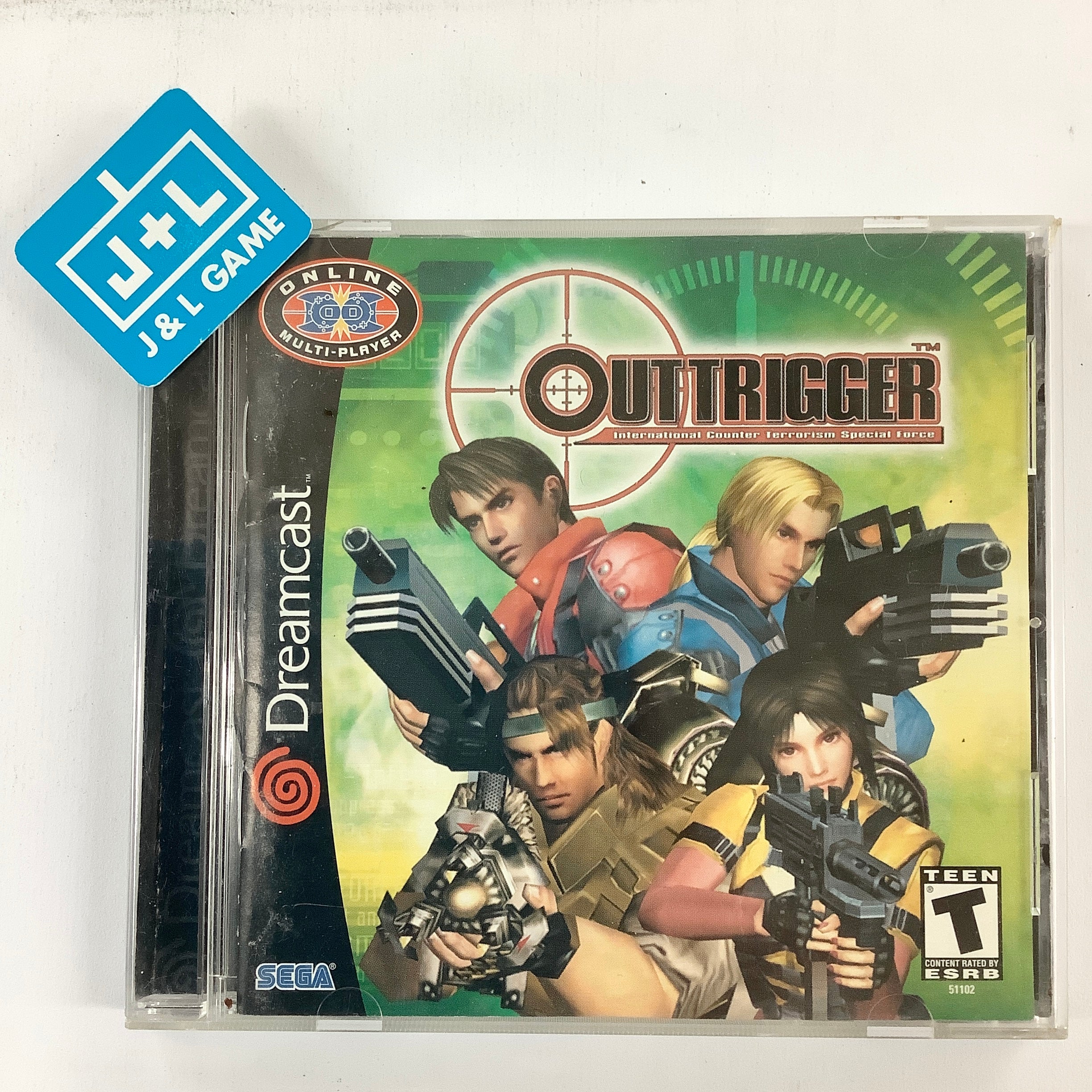 OutTrigger: International Counter Terrorism Special Force - (DC) SEGA Dreamcast [Pre-Owned] Video Games Sega   
