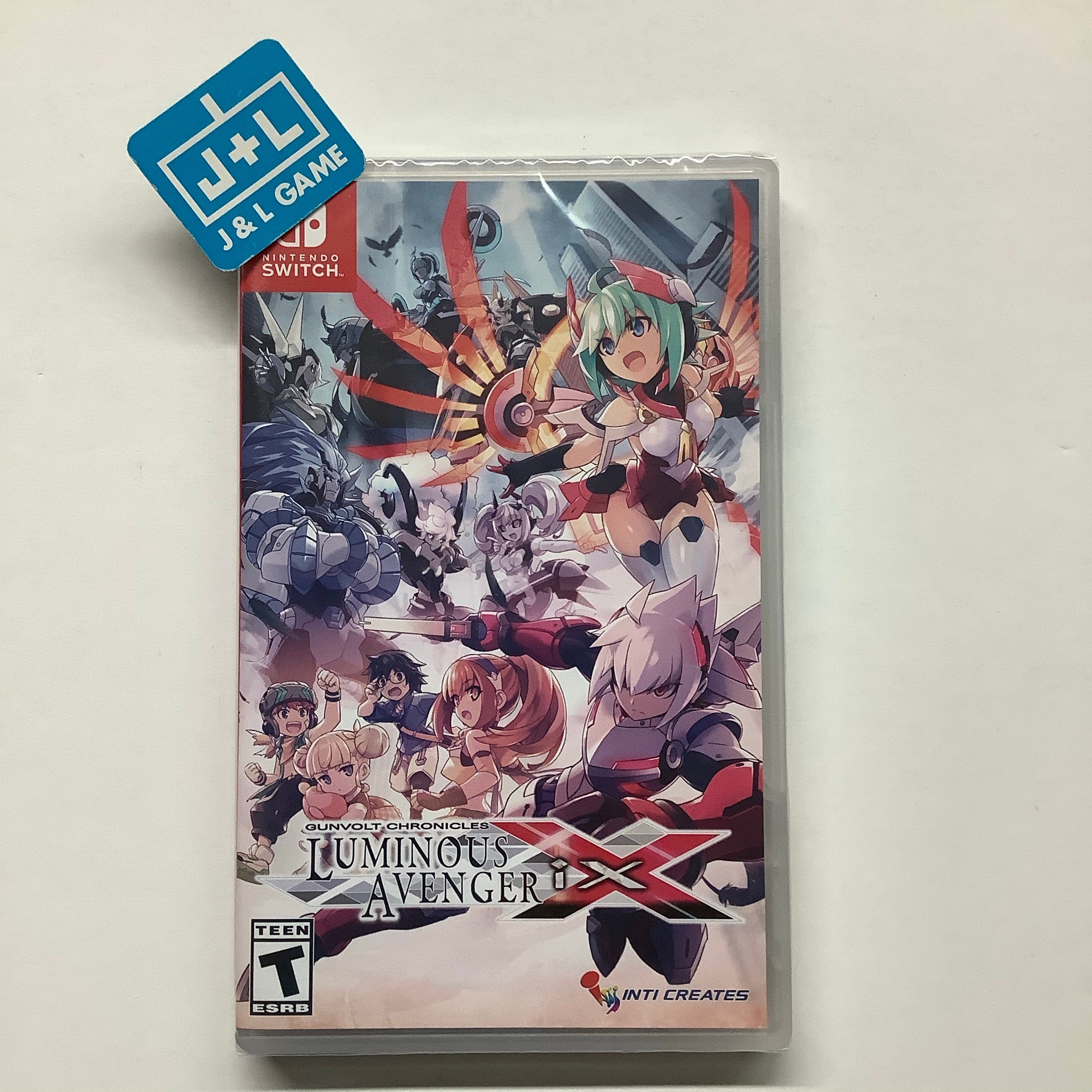 Gunvolt Chronicles: Luminous Avenger iX - (NSW) Nintendo Switch Video Games Limited Run Games   