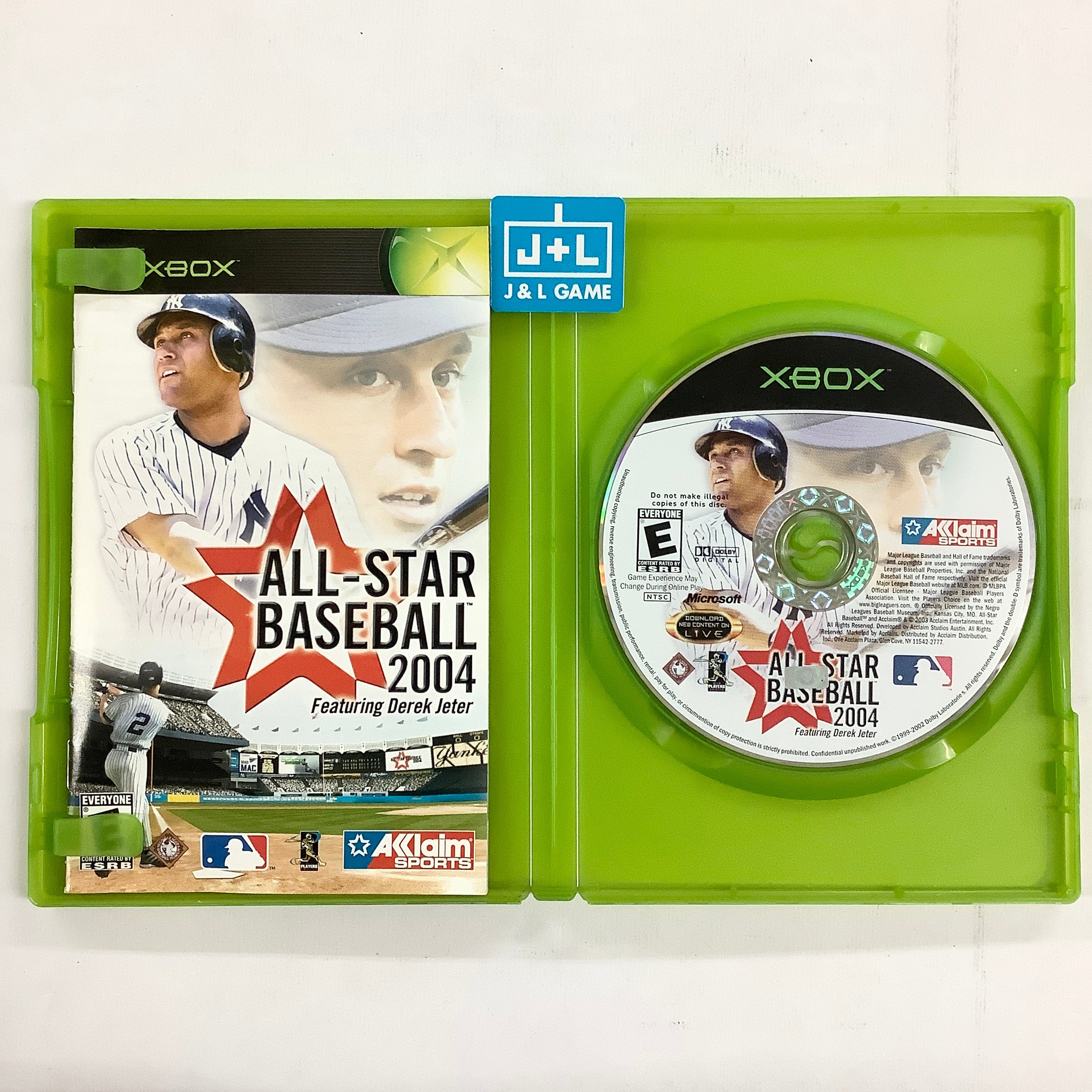 All-Star Baseball 2004 - (XB) Xbox [Pre-Owned] Video Games Acclaim   