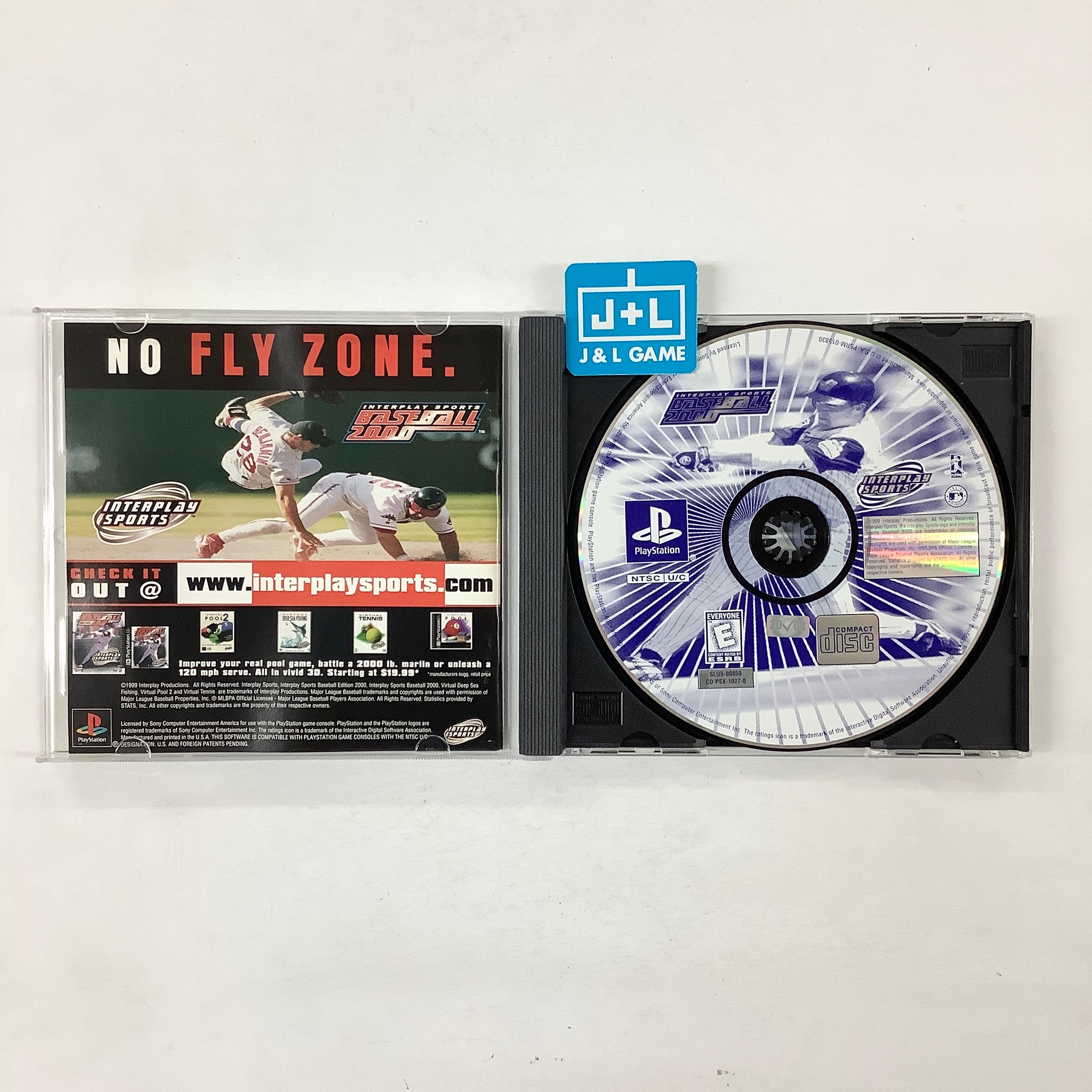 Interplay Sports Baseball 2000 - (PS1) PlayStation 1 [Pre-Owned] Video Games Interplay   