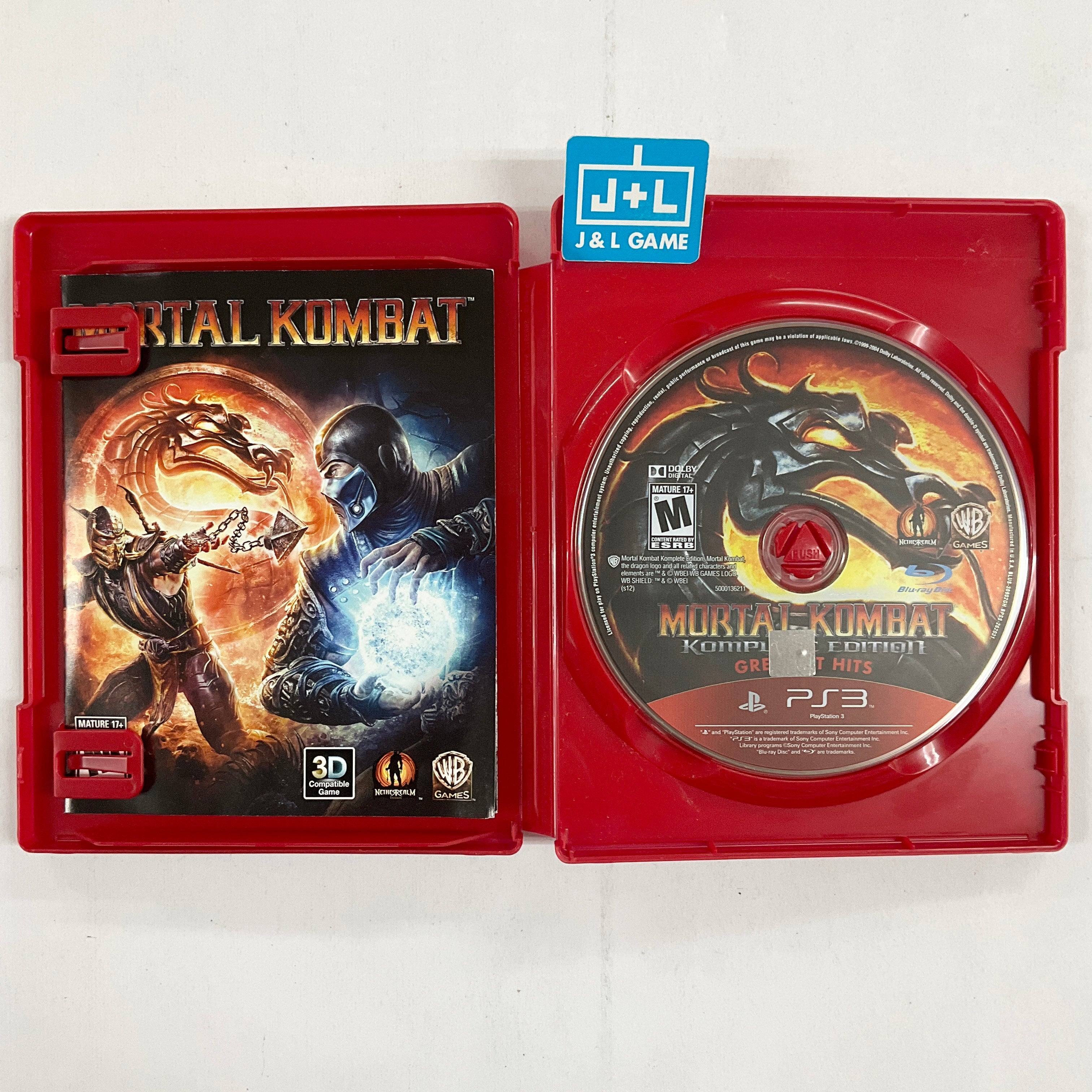 Mortal Kombat Komplete Edition (PS3 Sony PlayStation 3
