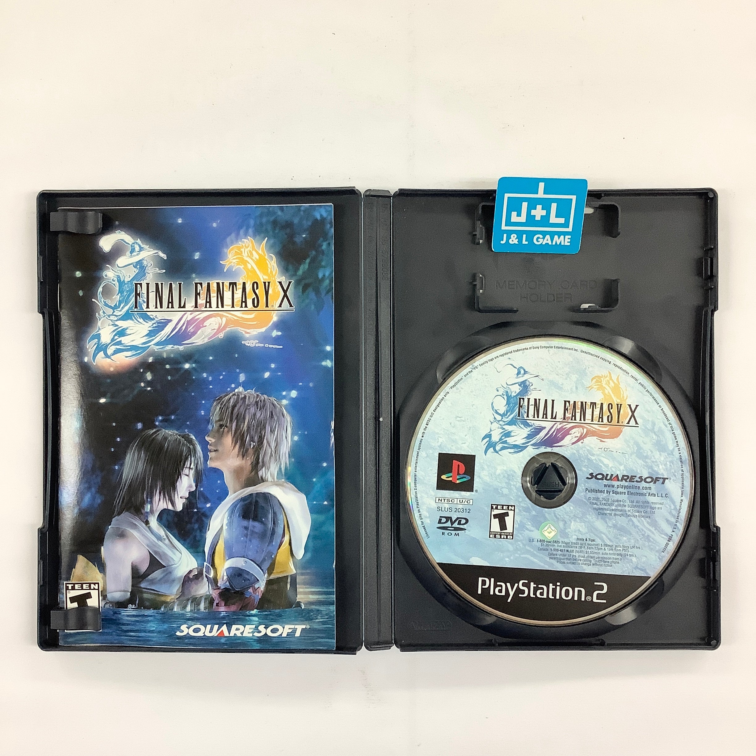 Final Fantasy X - (PS2) PlayStation 2 [Pre-Owned] Video Games Square Enix   