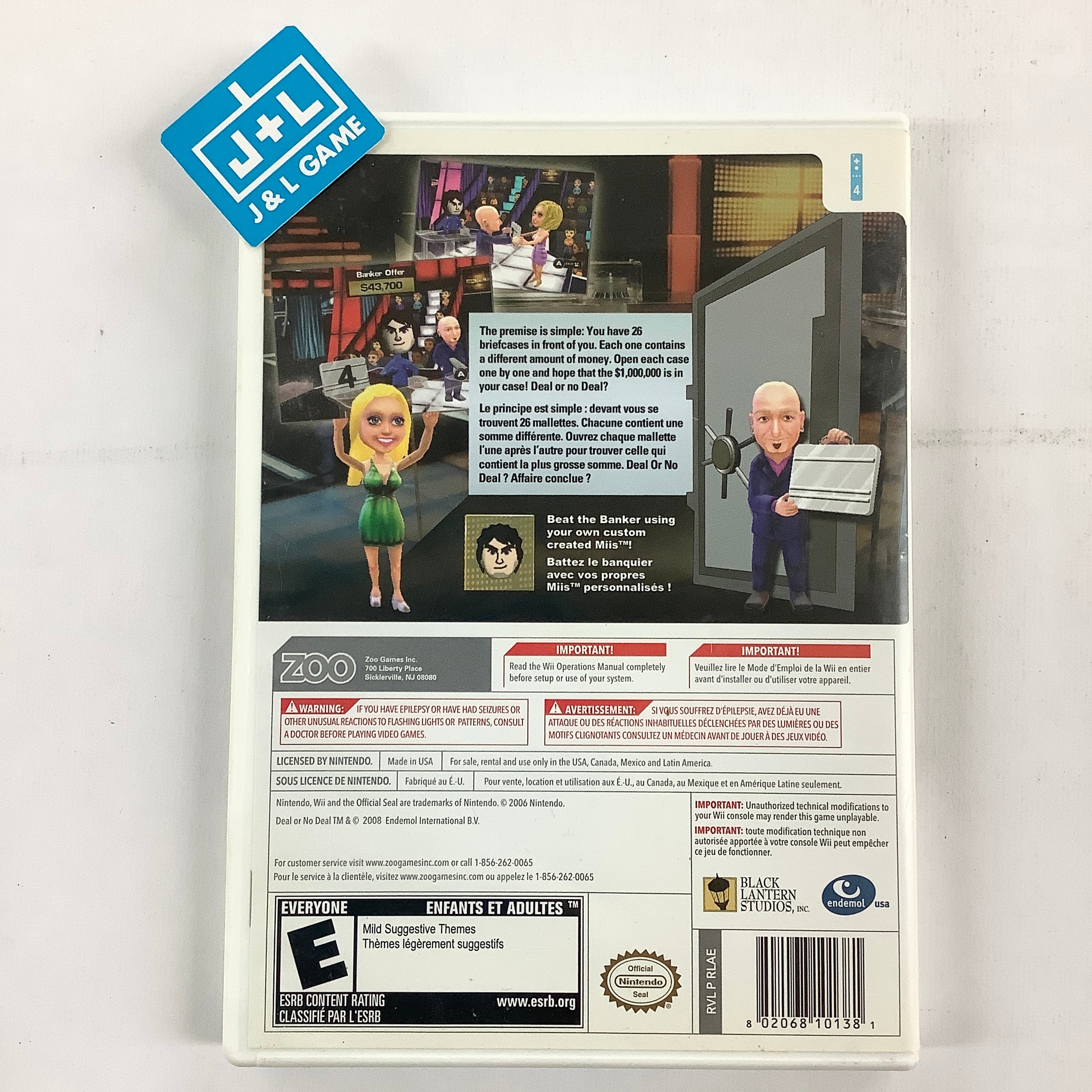 Deal or No Deal - Nintendo Wii [Pre-Owned] Video Games Destination Software   