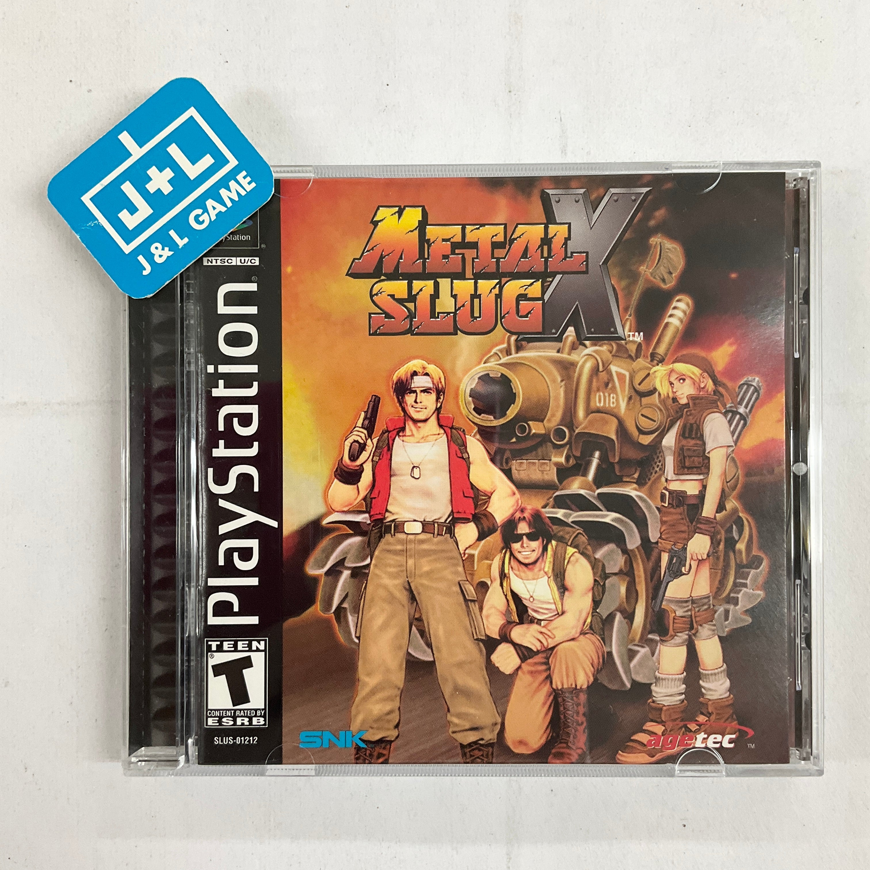 Metal Slug X - (PS1) PlayStation 1 [Pre-Owned] Video Games Agetec   